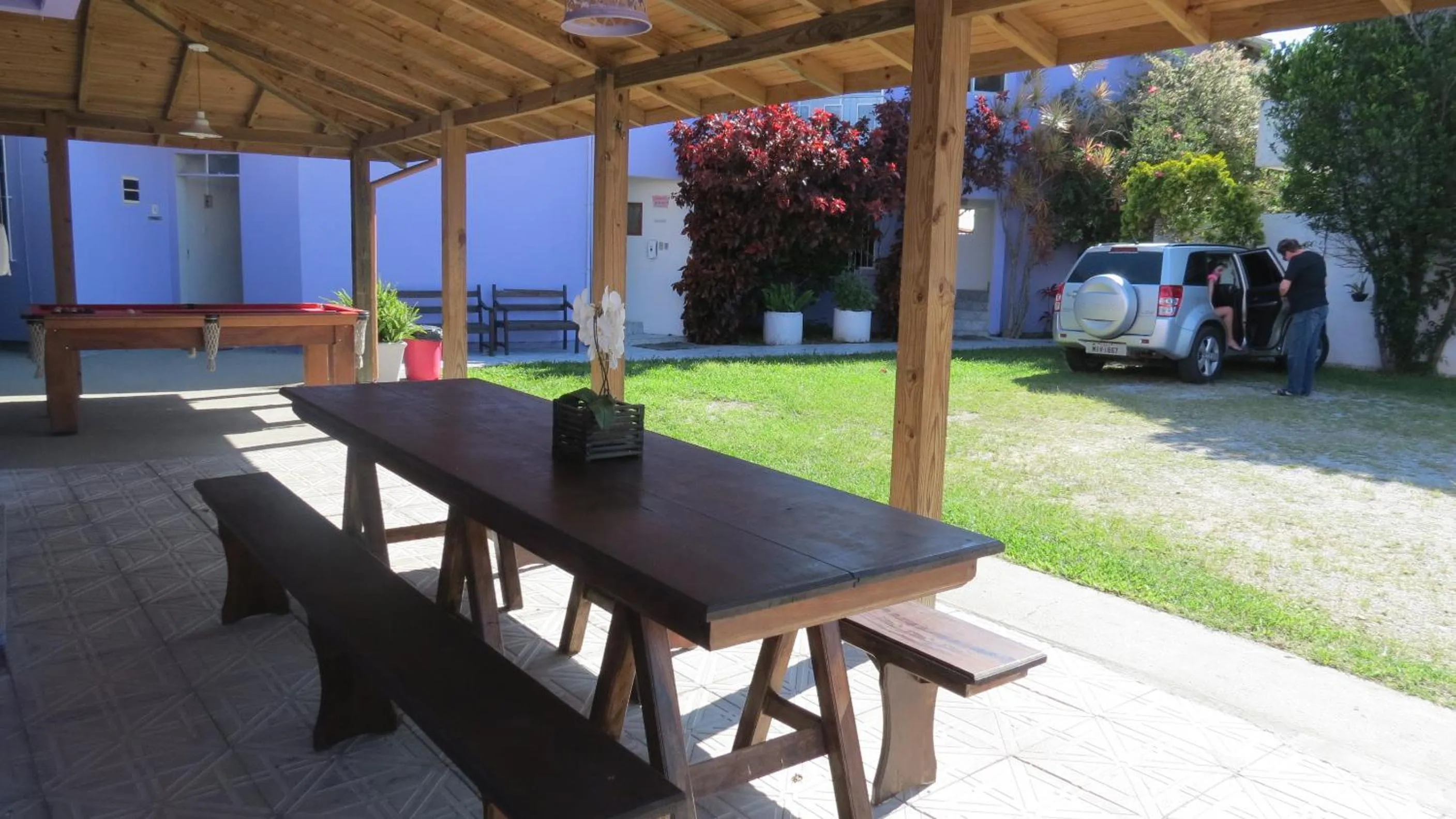 Patio in Pousada Santa Ana