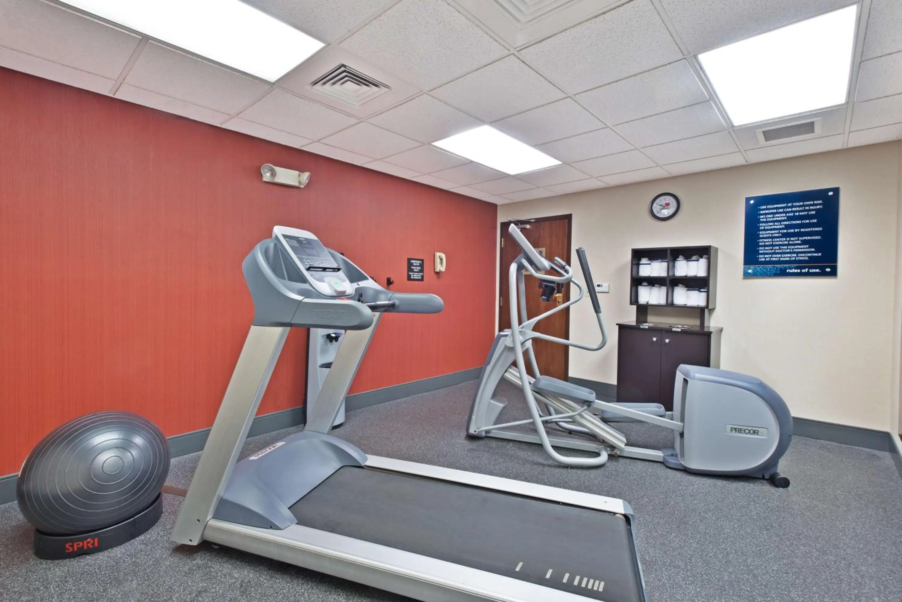 Fitness centre/facilities in Hampton Inn Huntington/Barboursville