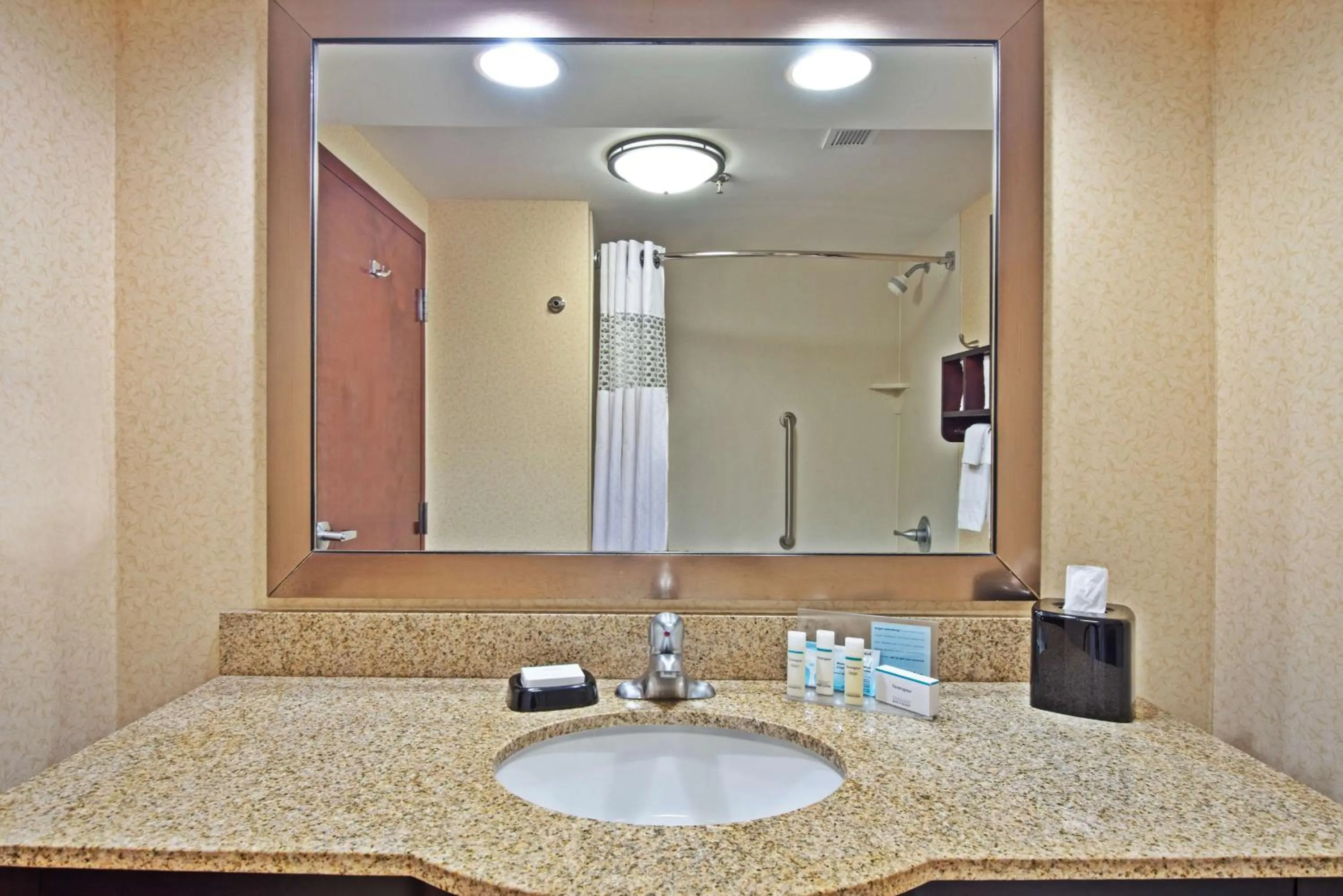 Bathroom in Hampton Inn Huntington/Barboursville