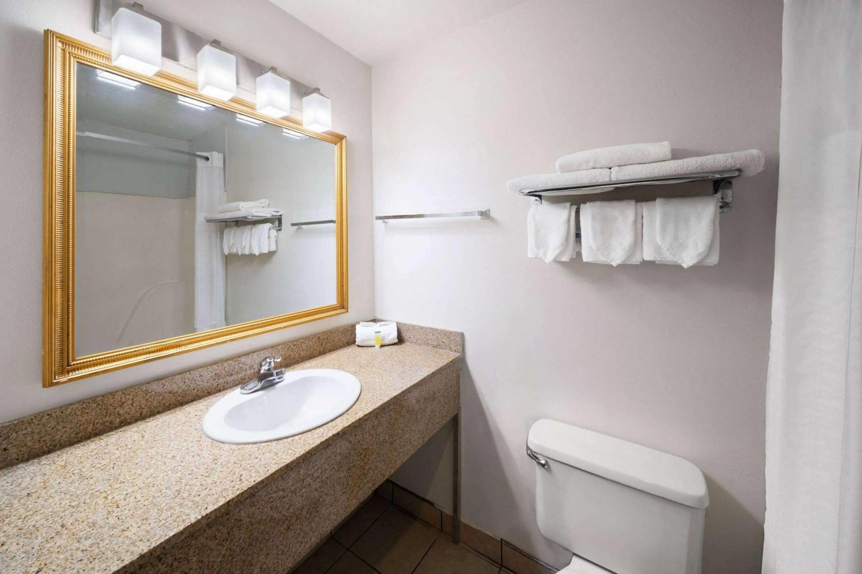 Bathroom in Days Inn by Wyndham Biloxi Beach