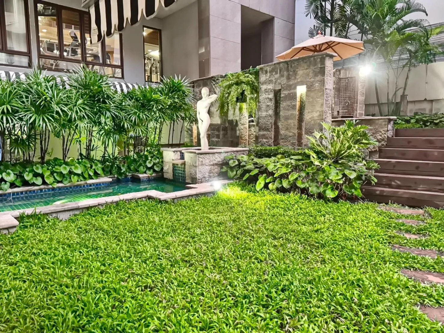 Swimming pool in Silom Serene A Boutique Hotel