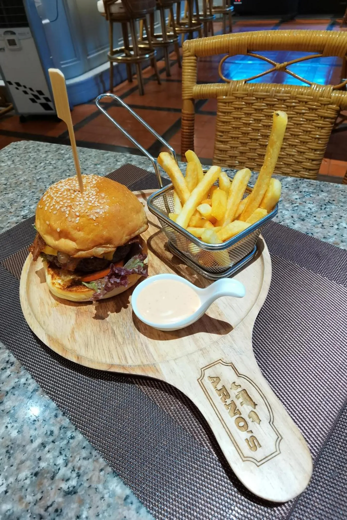 Restaurant/places to eat in Silom Serene A Boutique Hotel