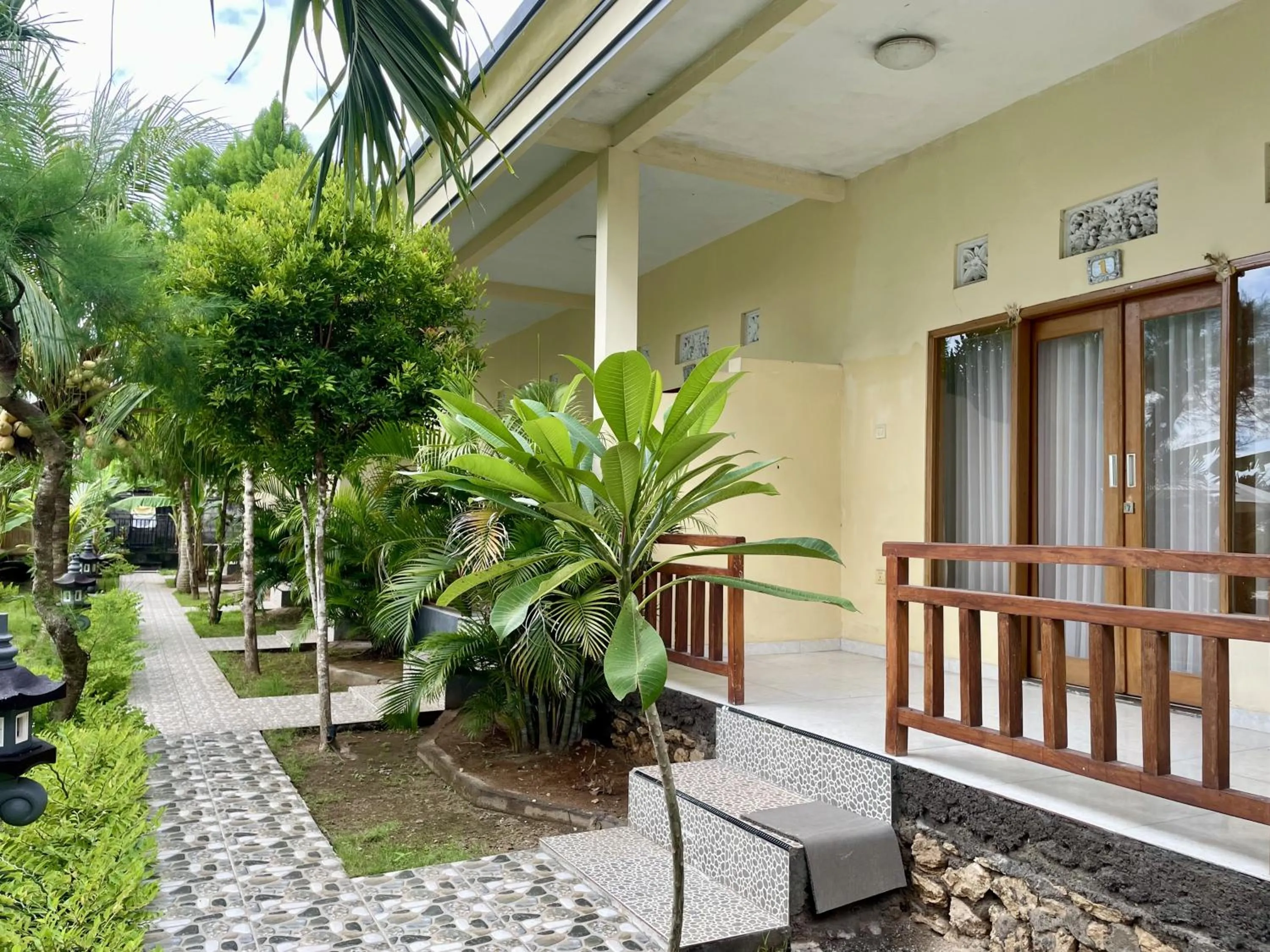 Patio in Bali Nusa Cottage