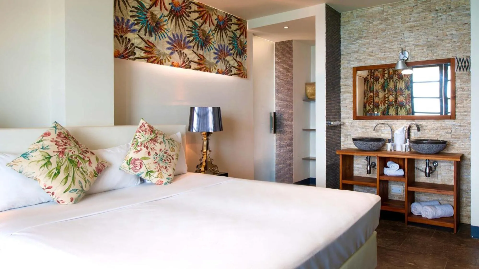 Bed in Pietermaai Boutique Hotel