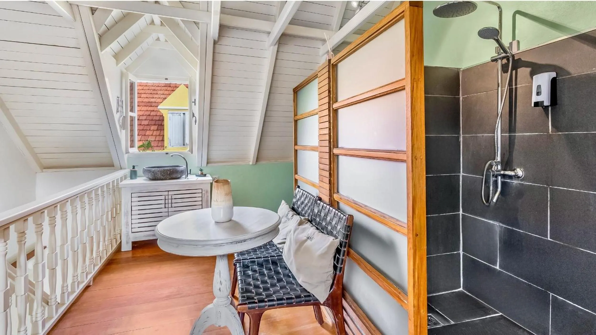 Shower in Pietermaai Boutique Hotel