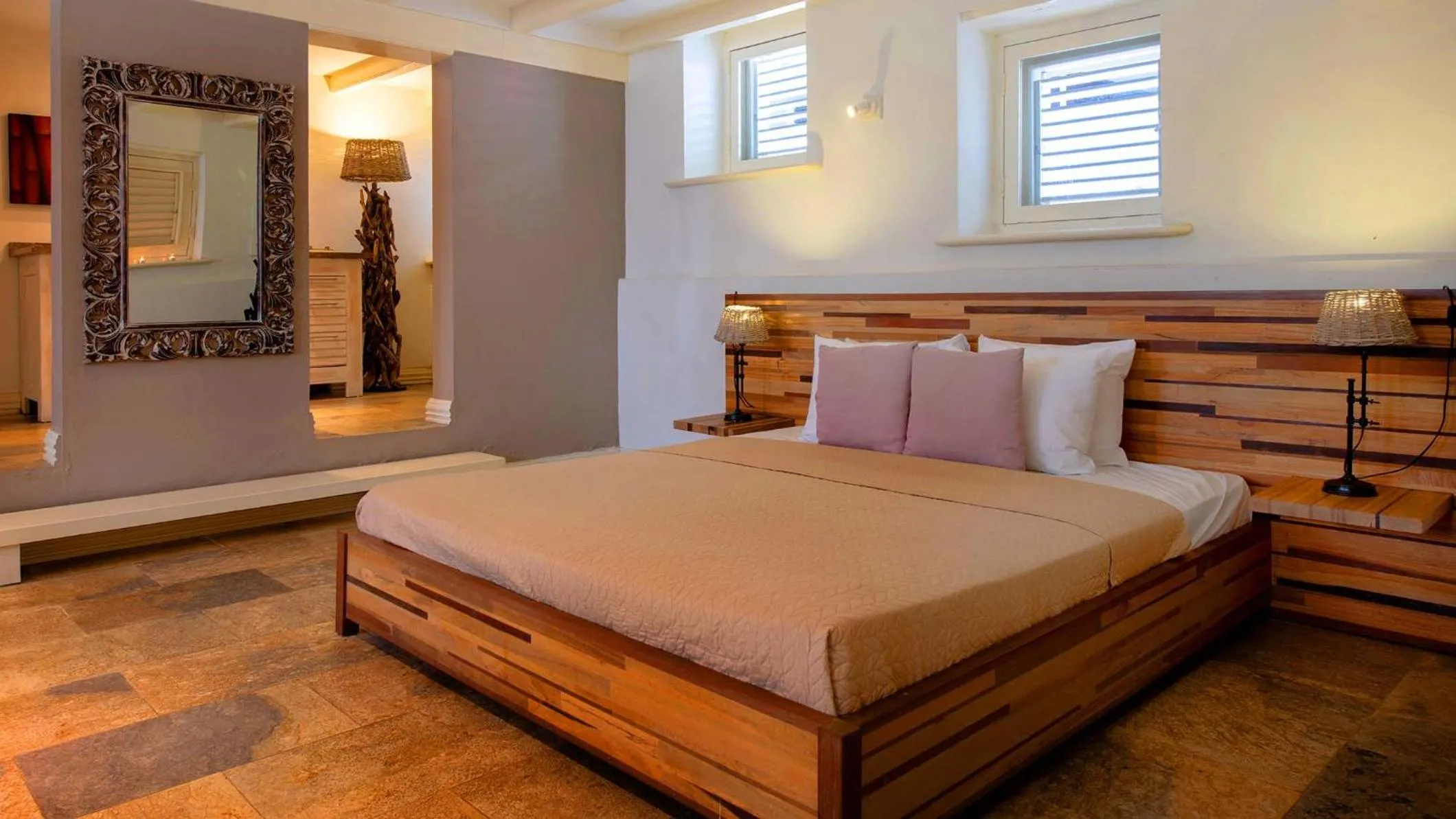 Bed in Pietermaai Boutique Hotel