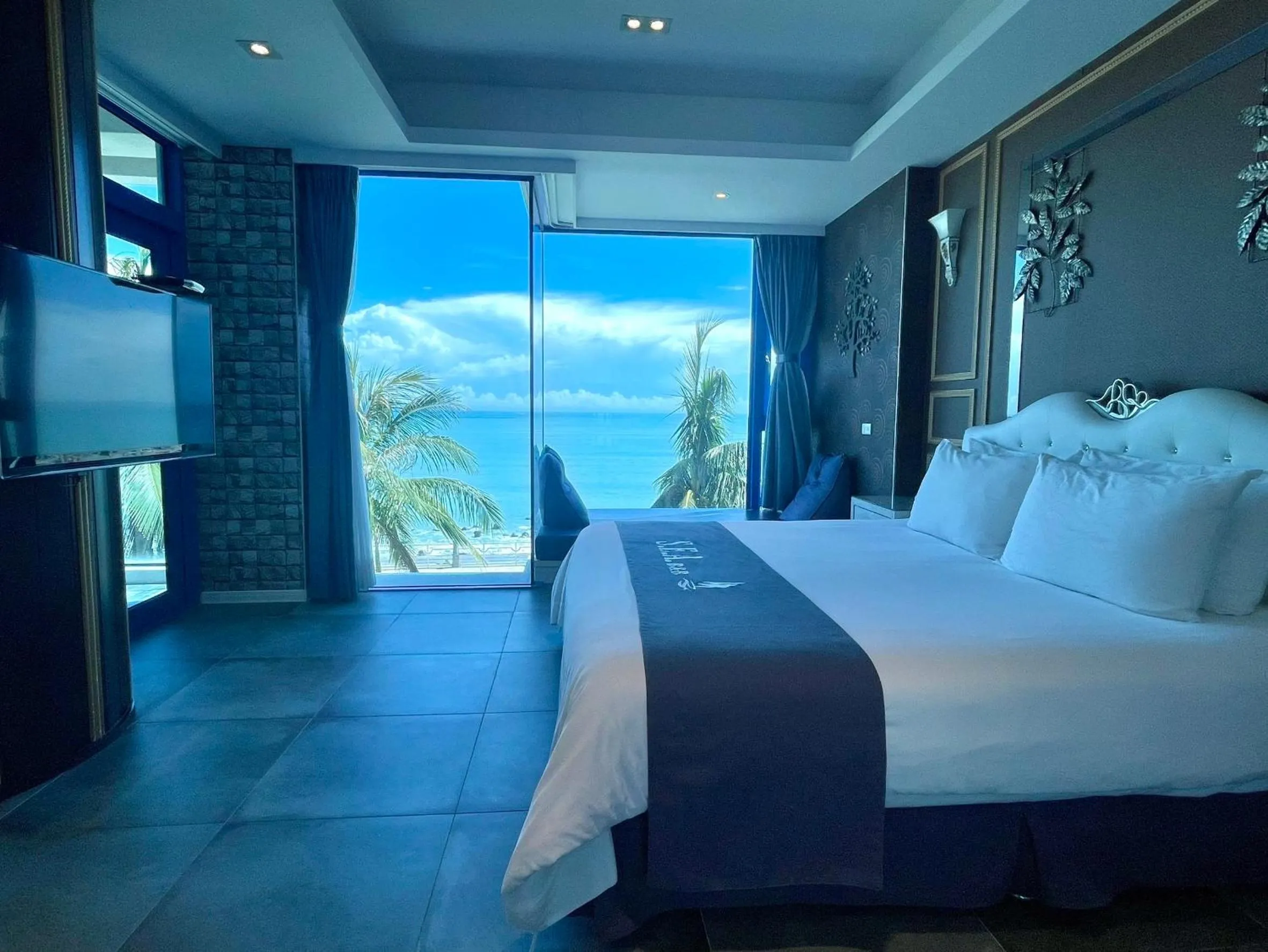 Bed in Hualien S.E.A. B&B