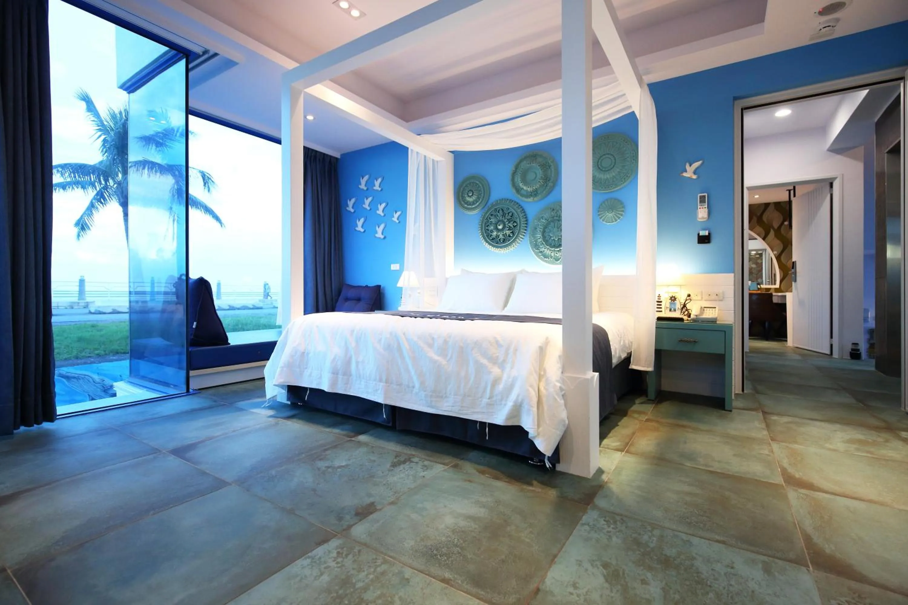 Bed in Hualien S.E.A. B&B