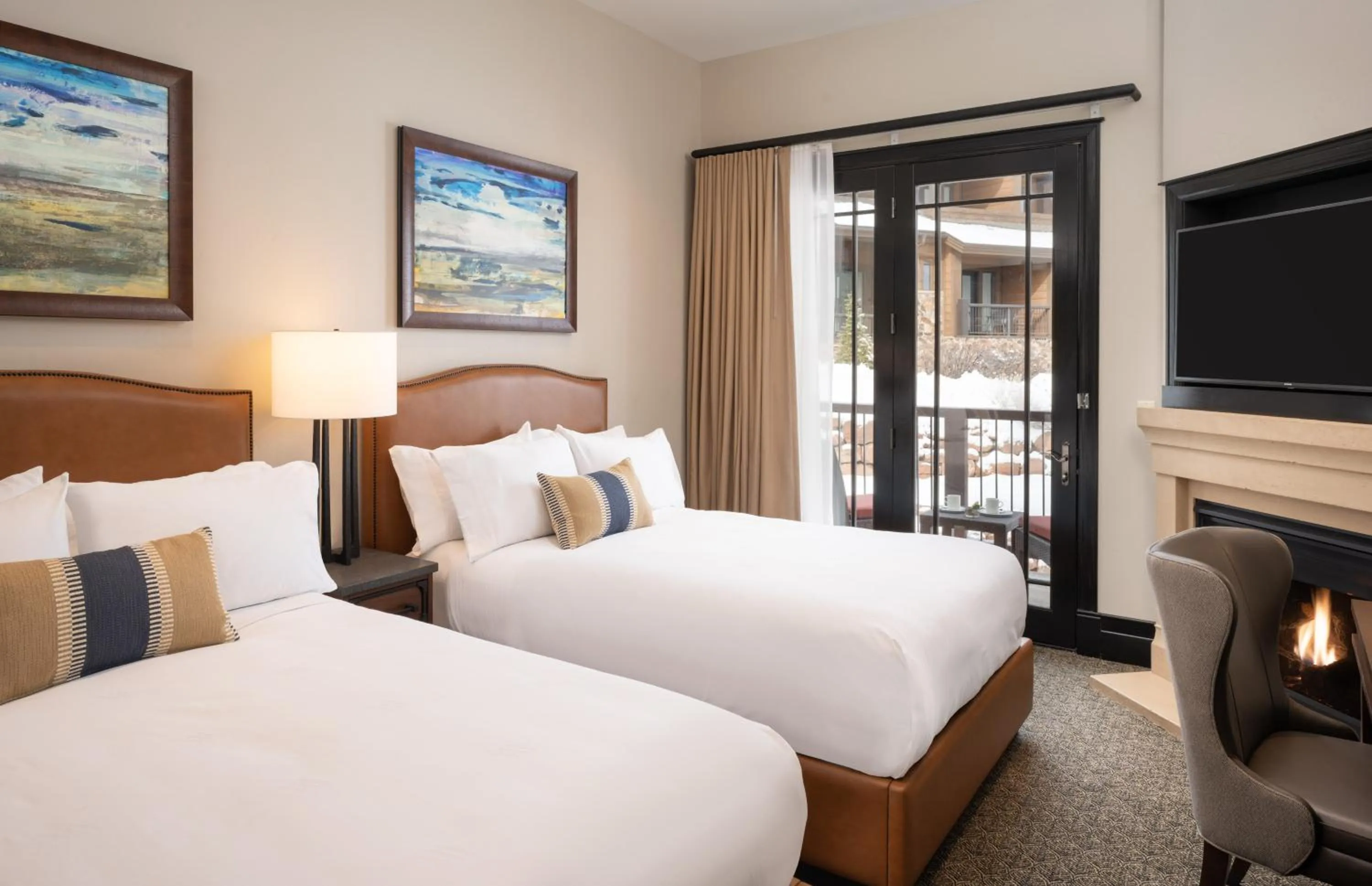 Bed in Waldorf Astoria Park City