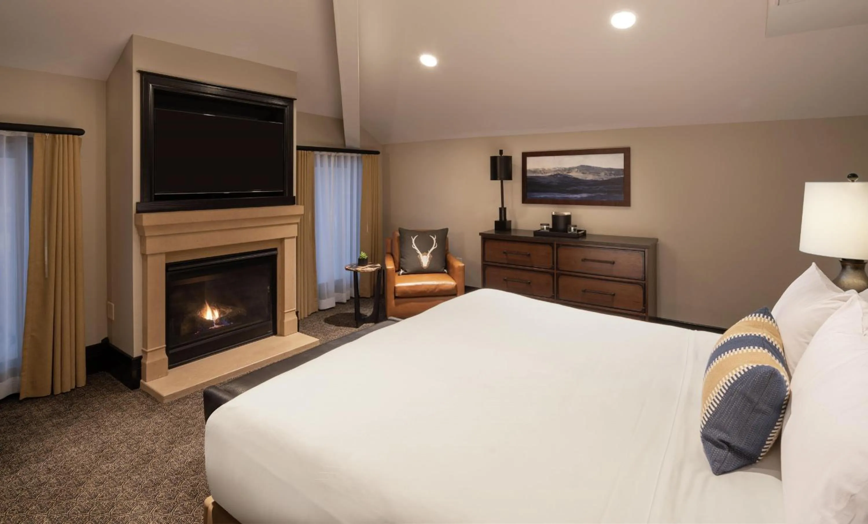 Bed in Waldorf Astoria Park City