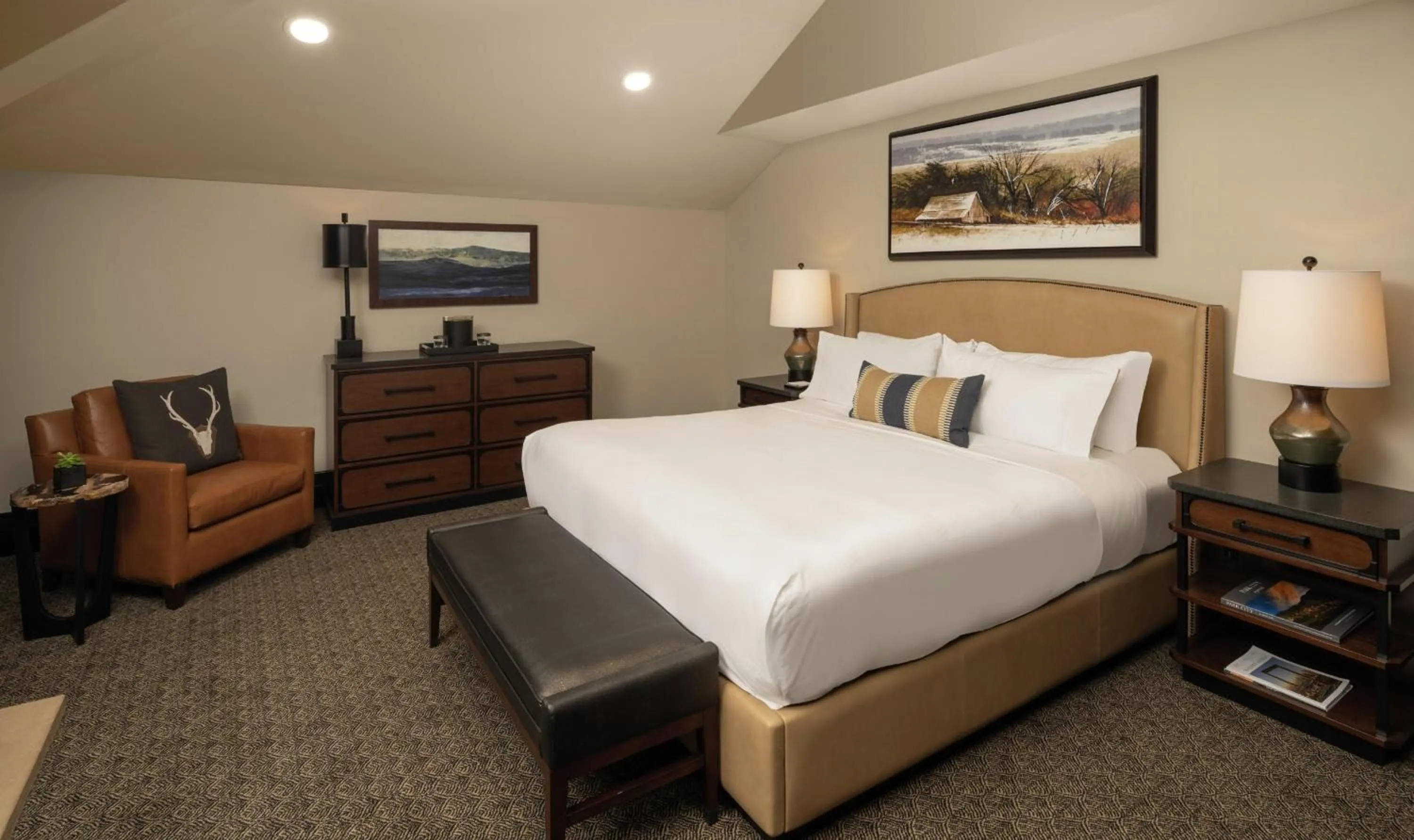Bed in Waldorf Astoria Park City