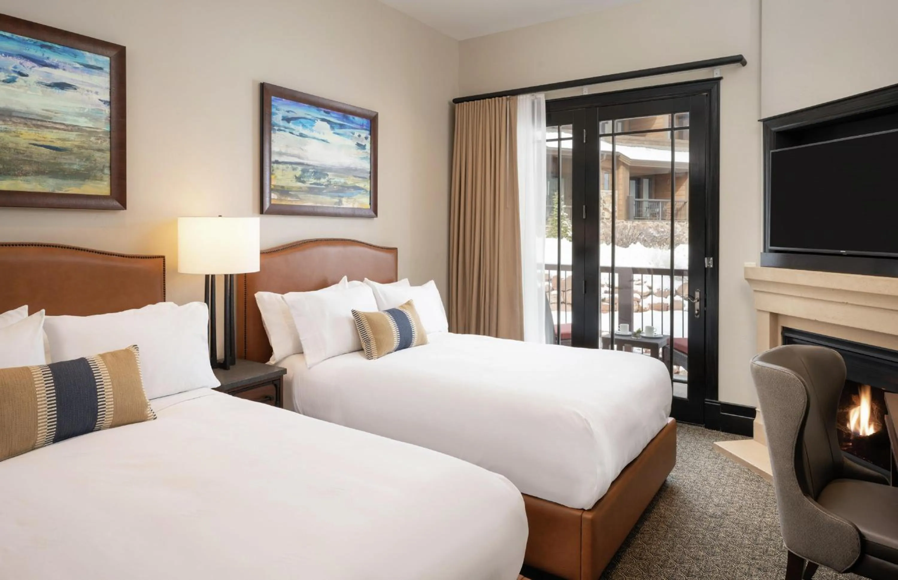 Bed in Waldorf Astoria Park City