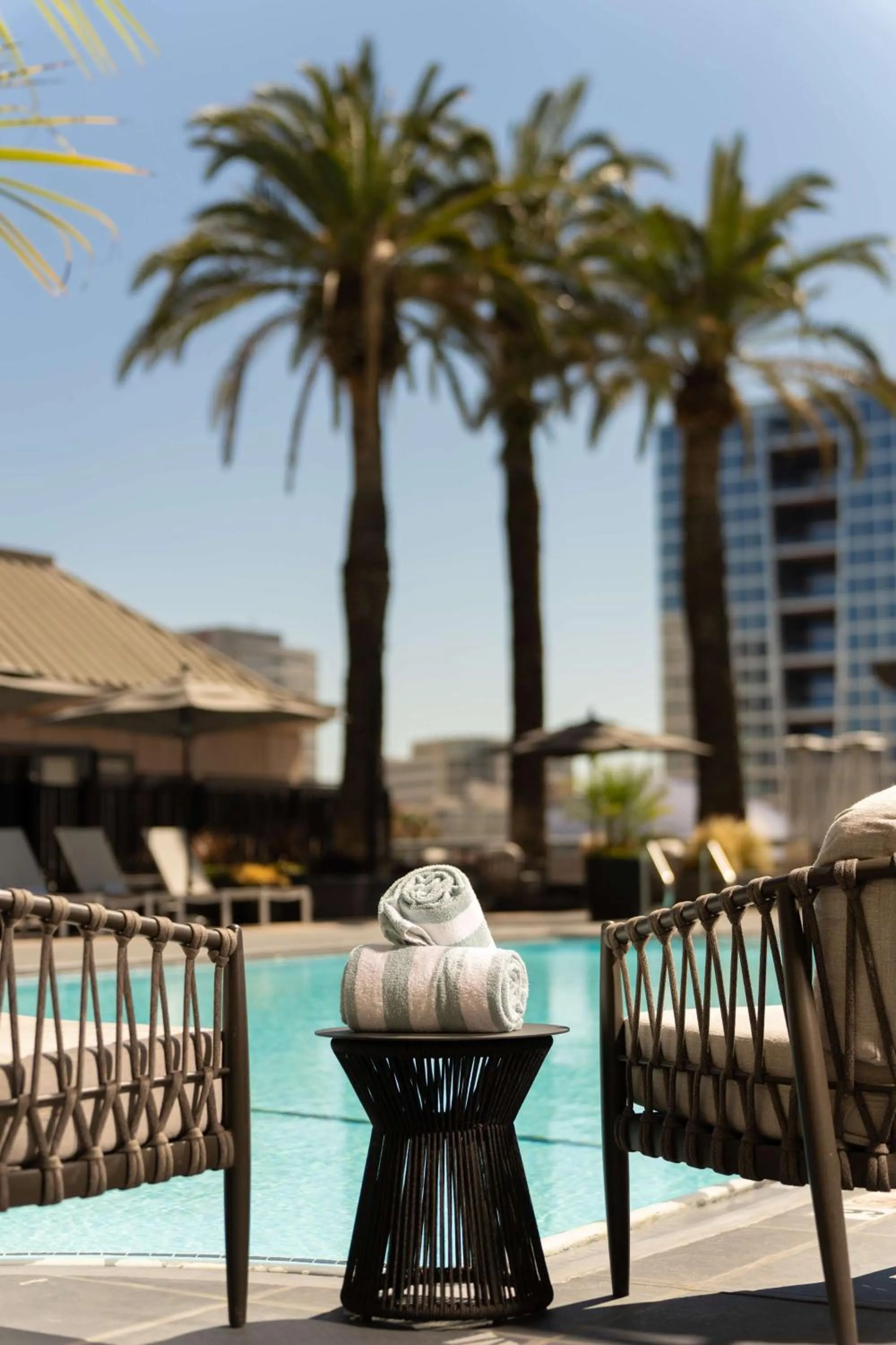 Pool view in Signia by Hilton San Jose