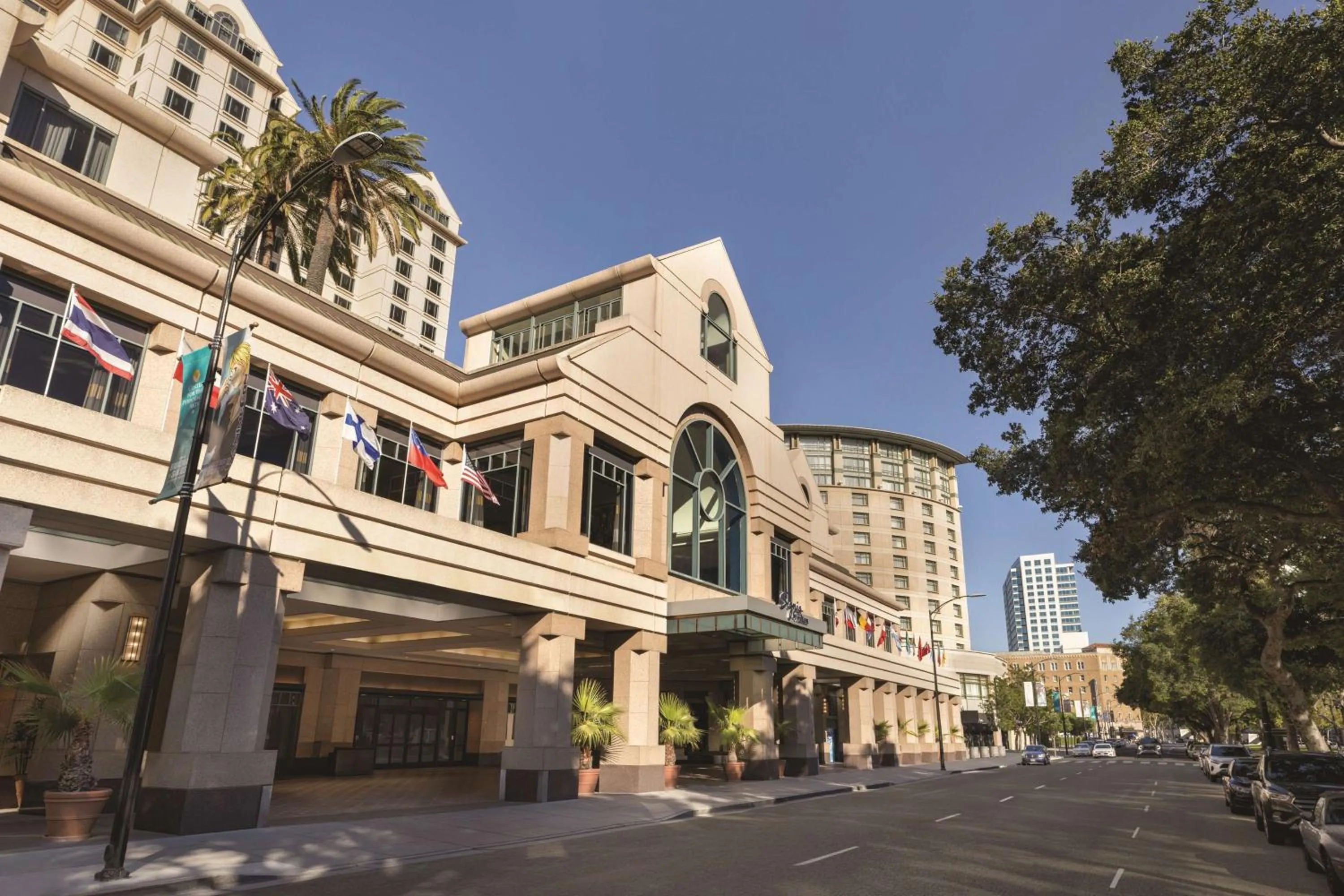 Property building in Signia by Hilton San Jose