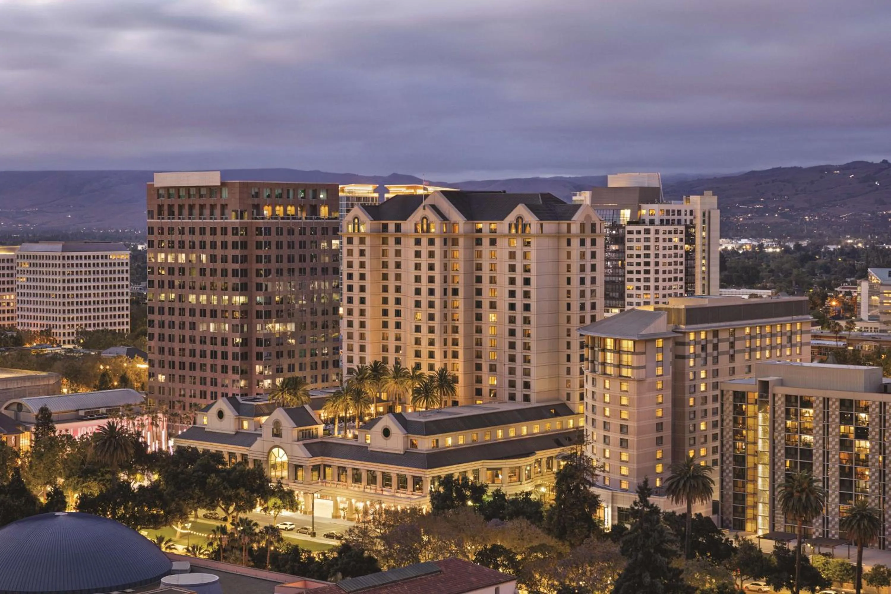 Property building in Signia by Hilton San Jose