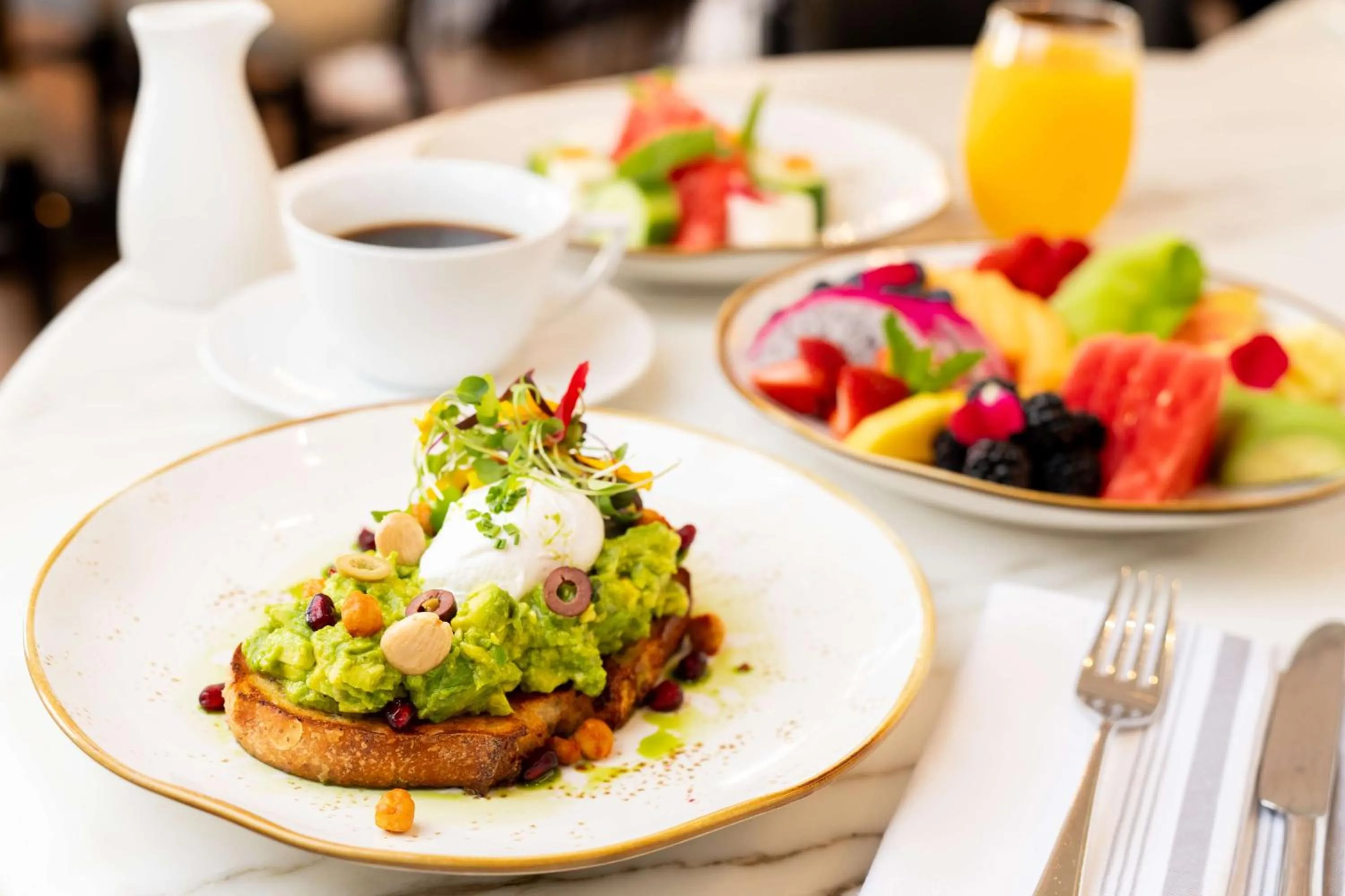 Dining area in Signia by Hilton San Jose