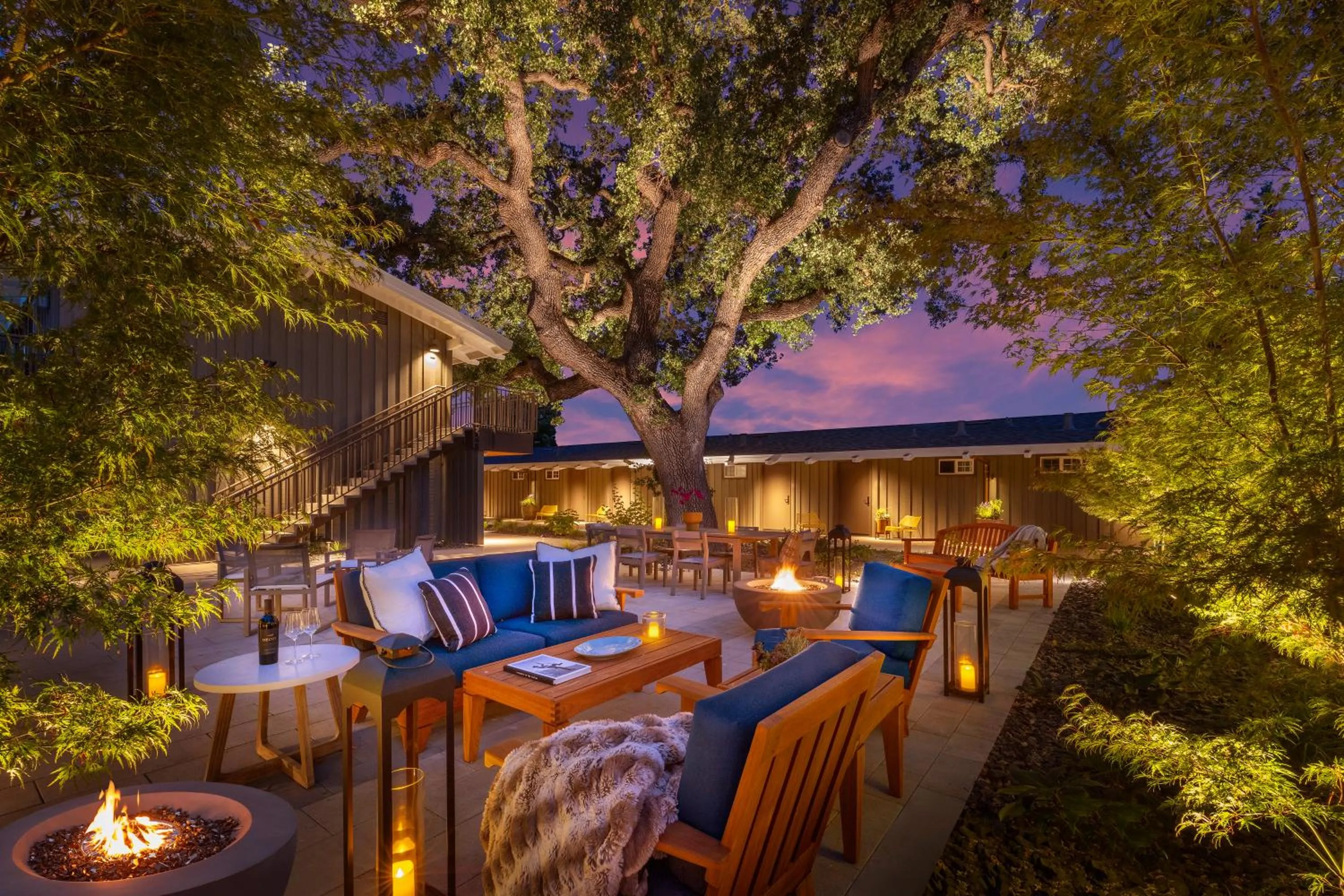 Garden in The Cottages Hotel