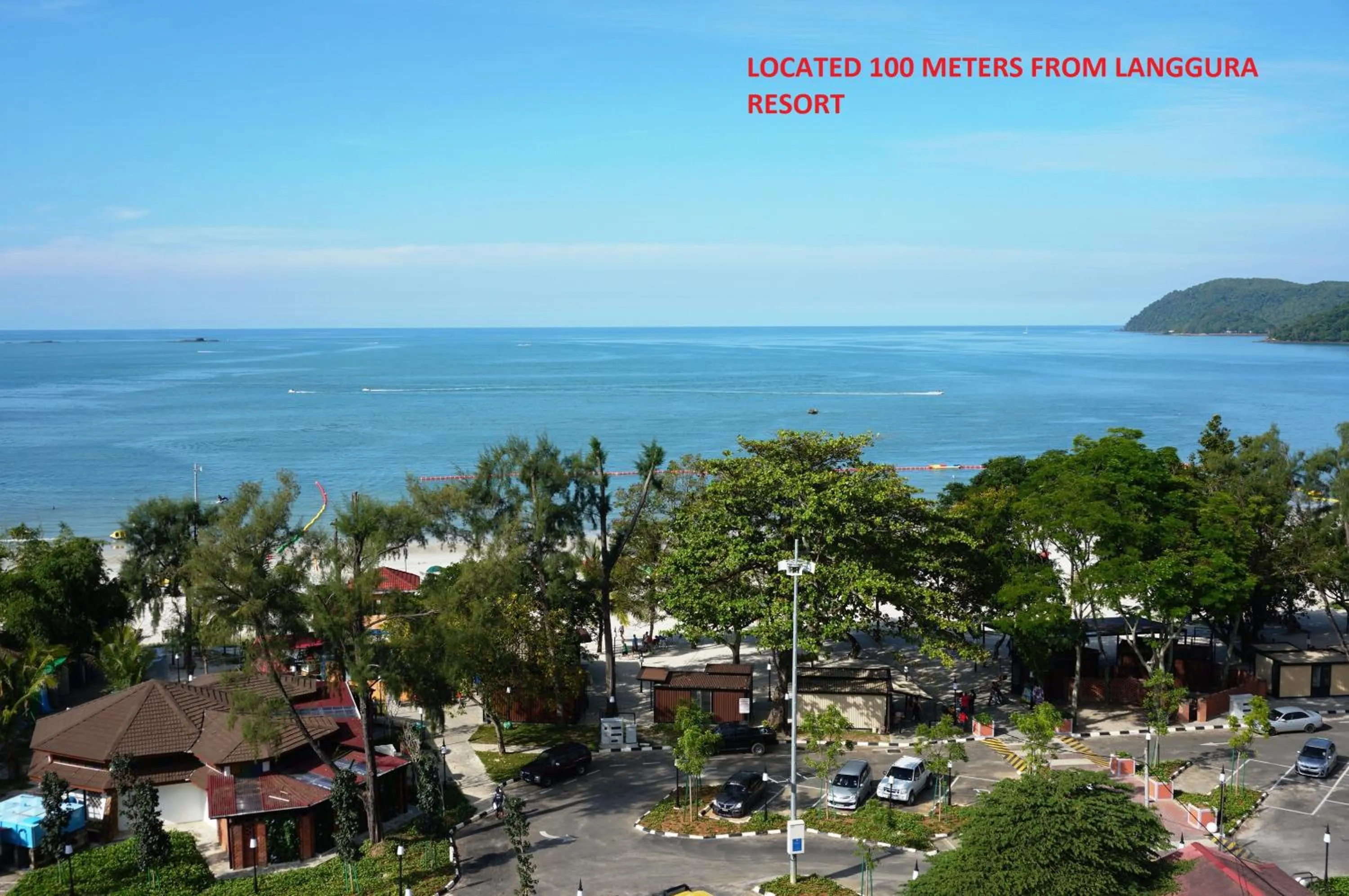 Beach in Langgura Baron Resort