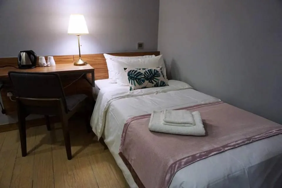 Bed in Hotel Gaia 95