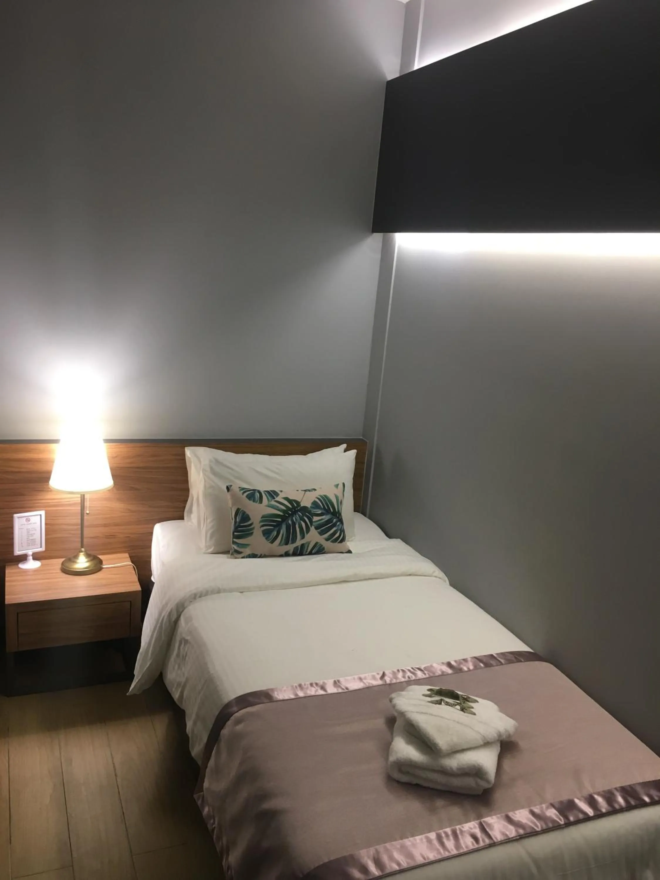 Bed in Hotel Gaia 95