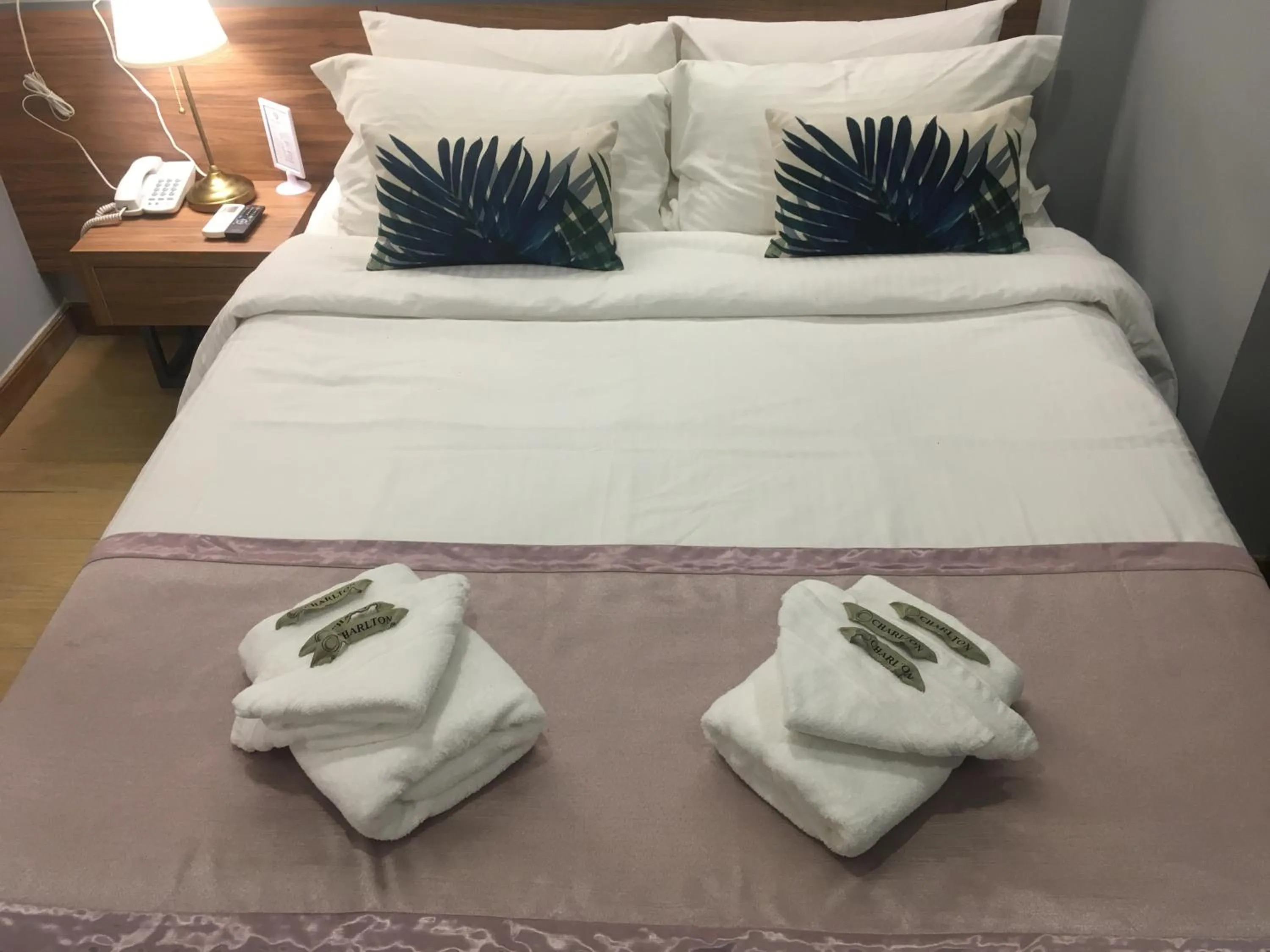 Bed in Hotel Gaia 95