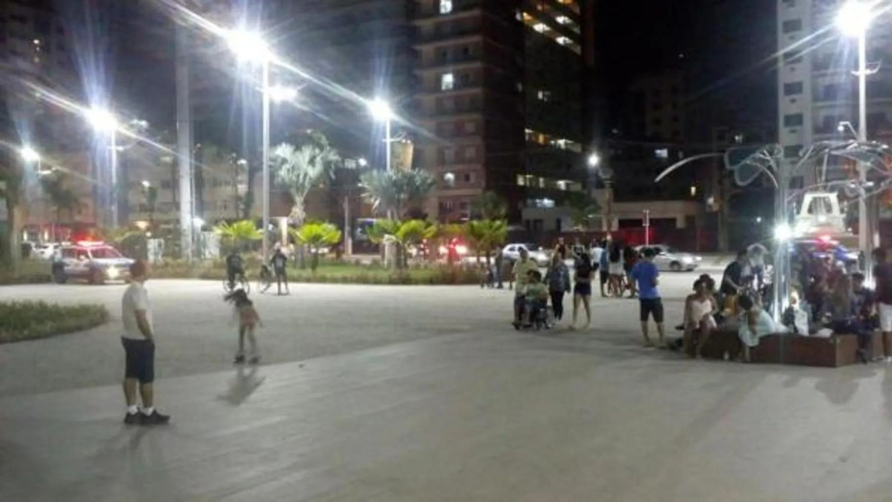 Nearby landmark in Apê Temporada Praia Grande SP Completo com Piscina, Churrasqueira, Estacionamento, Wi-Fi