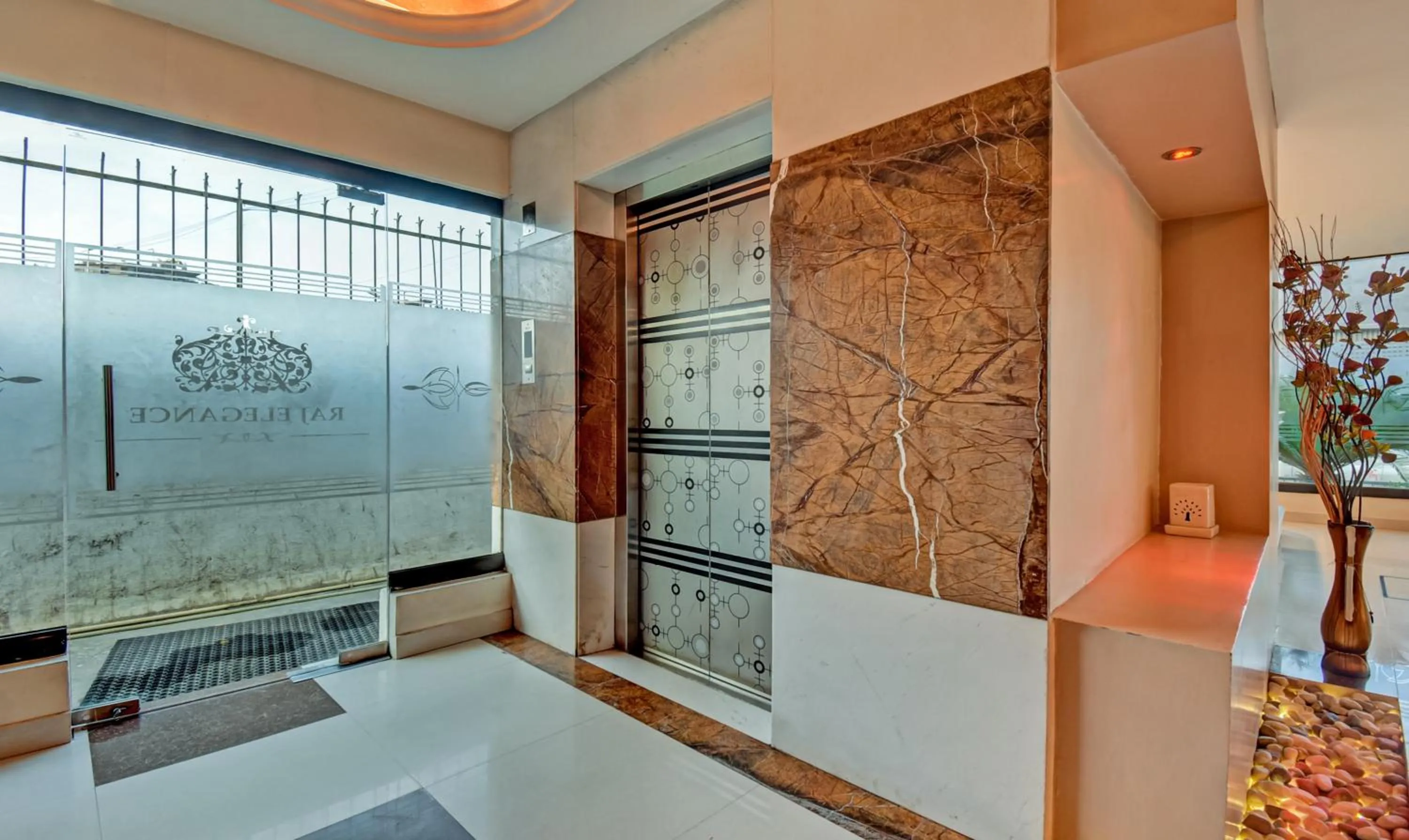 elevator in Treebo Raj Elegance Manyata Tech Park