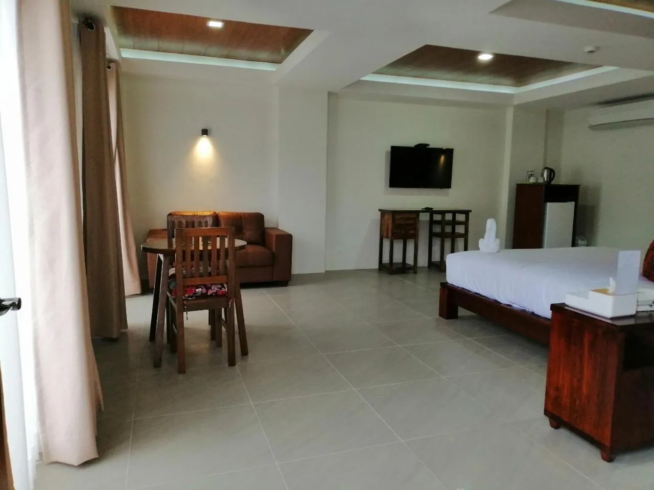 Bed in Nirvana Resort Puerto Galera