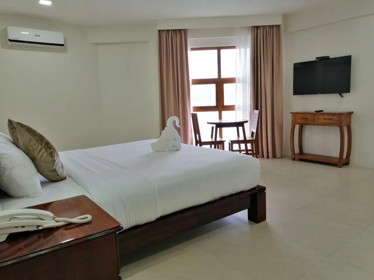 Bed in Nirvana Resort Puerto Galera