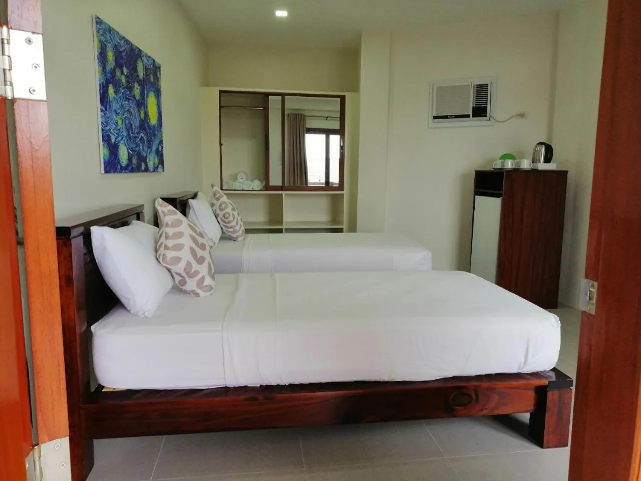 Bed in Nirvana Resort Puerto Galera