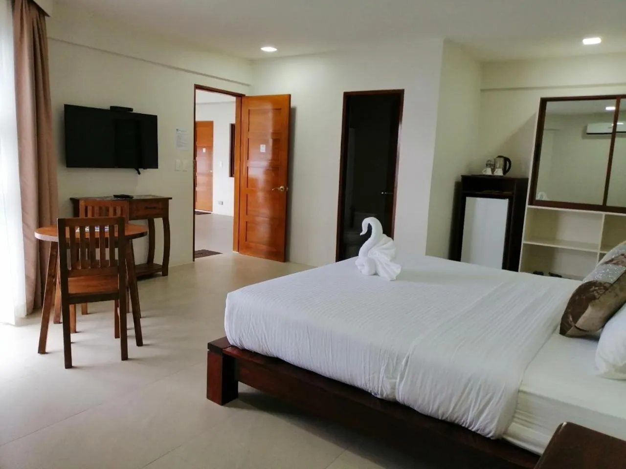 Bed in Nirvana Resort Puerto Galera