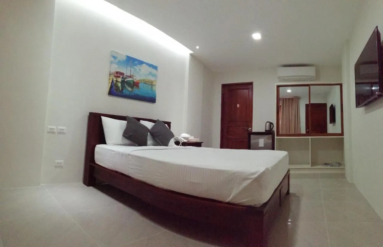 Bed in Nirvana Resort Puerto Galera