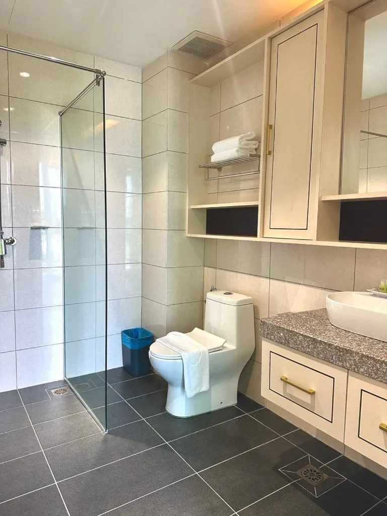 Bathroom in Malibest Resort