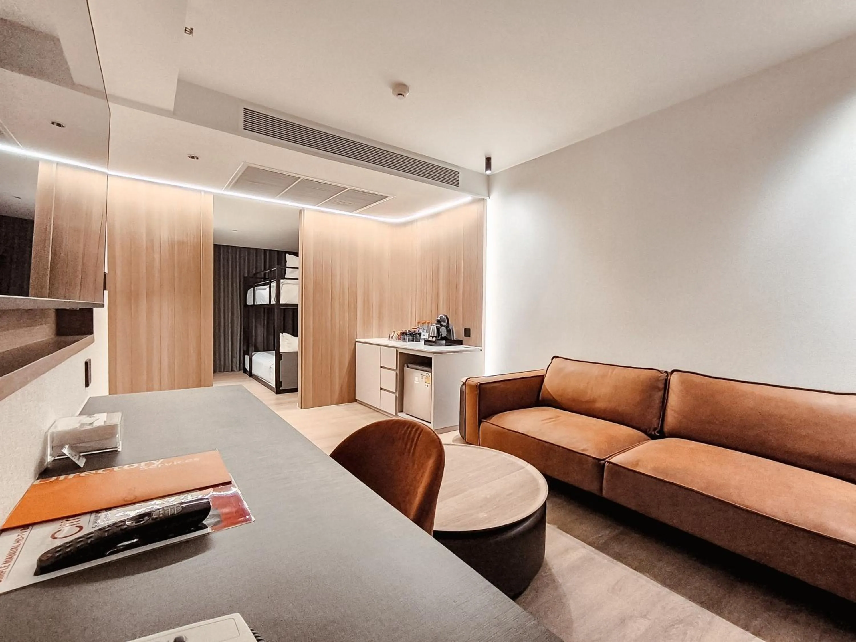 Living room in Citrus Sukhumvit 13 Nana Bangkok by Compass Hospitality - Newly Renovated