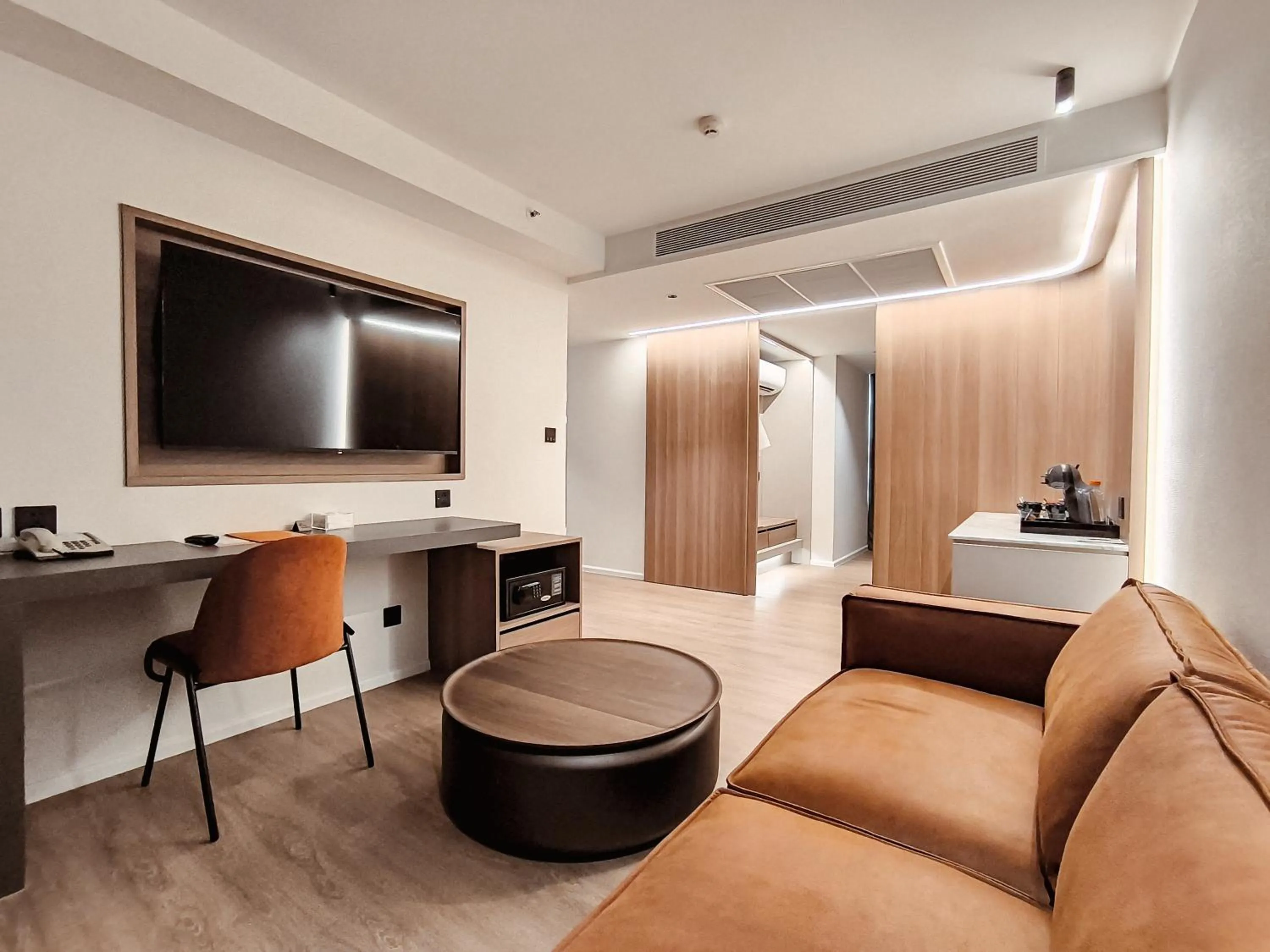 Living room in Citrus Sukhumvit 13 Nana Bangkok by Compass Hospitality - Newly Renovated