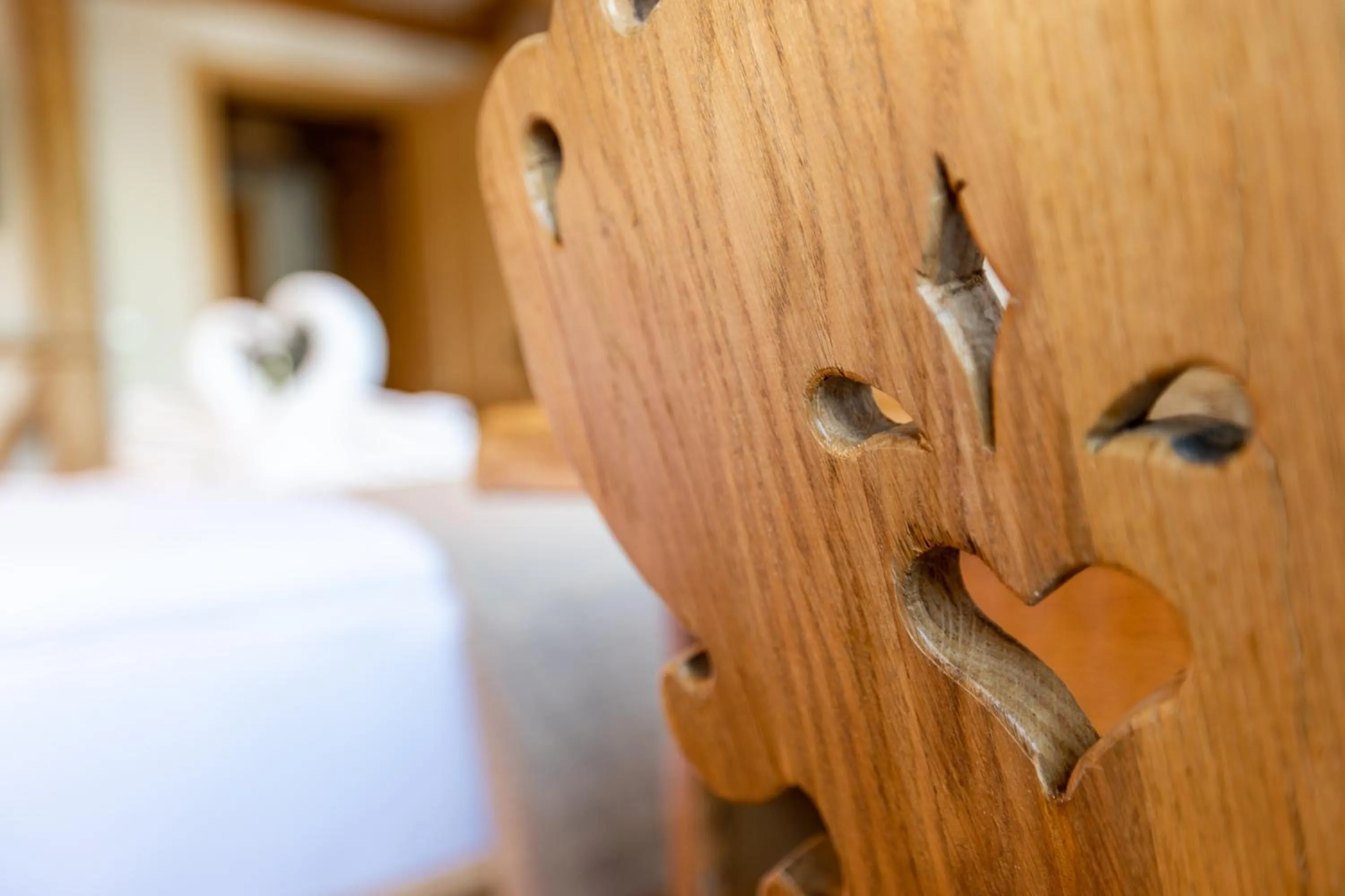 Decorative detail, Bed in Central Bled House