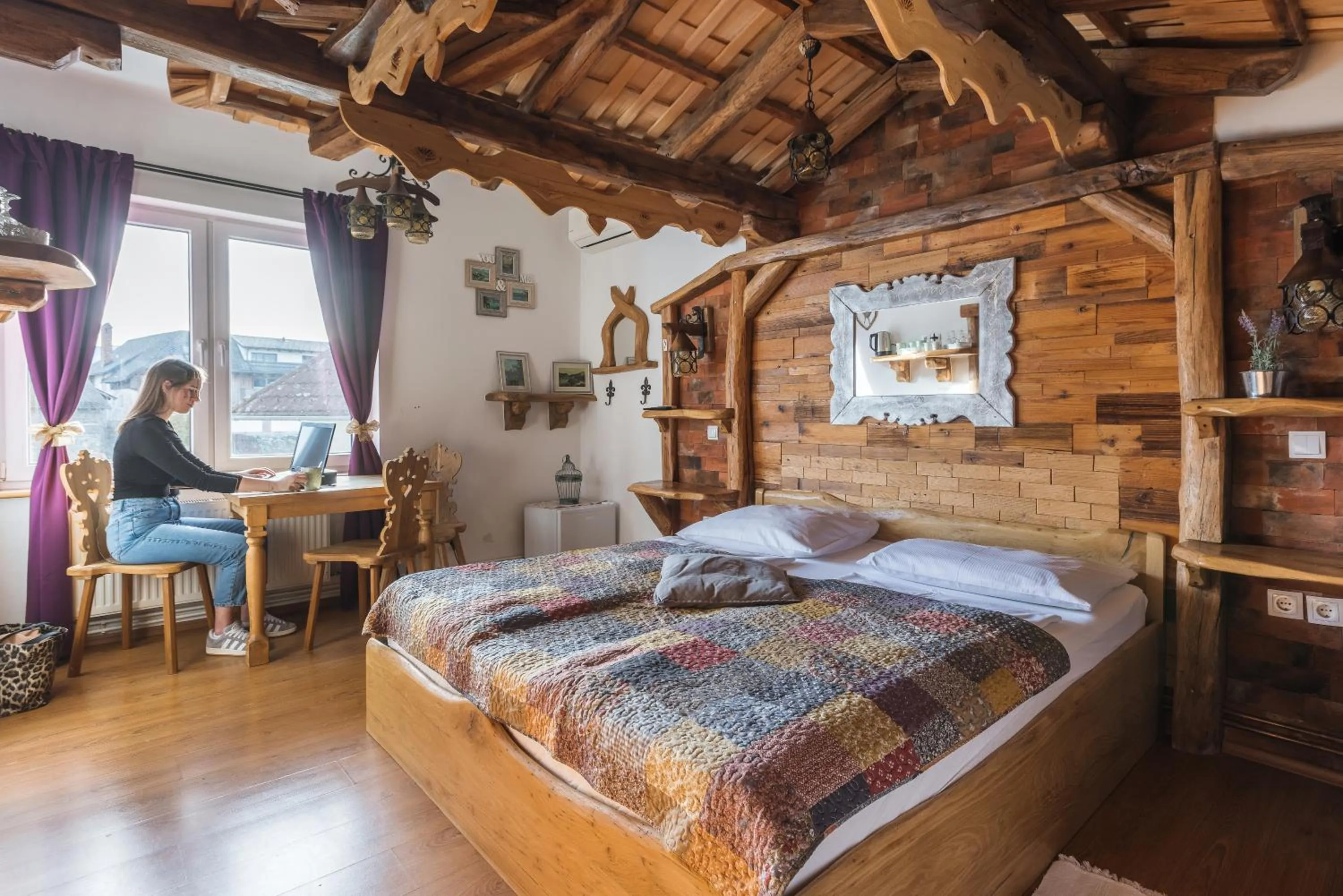 Bed in Central Bled House