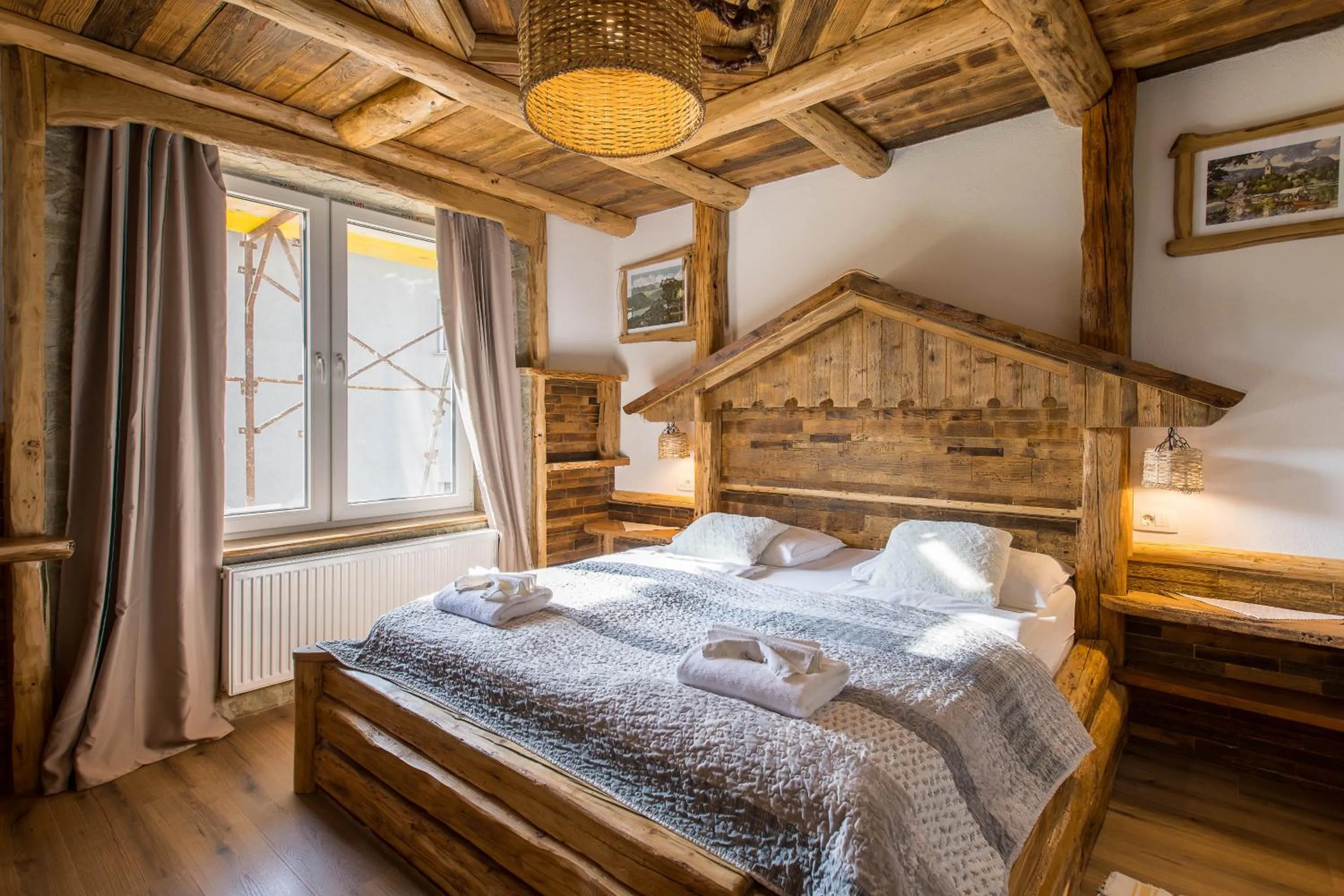 Bed in Central Bled House