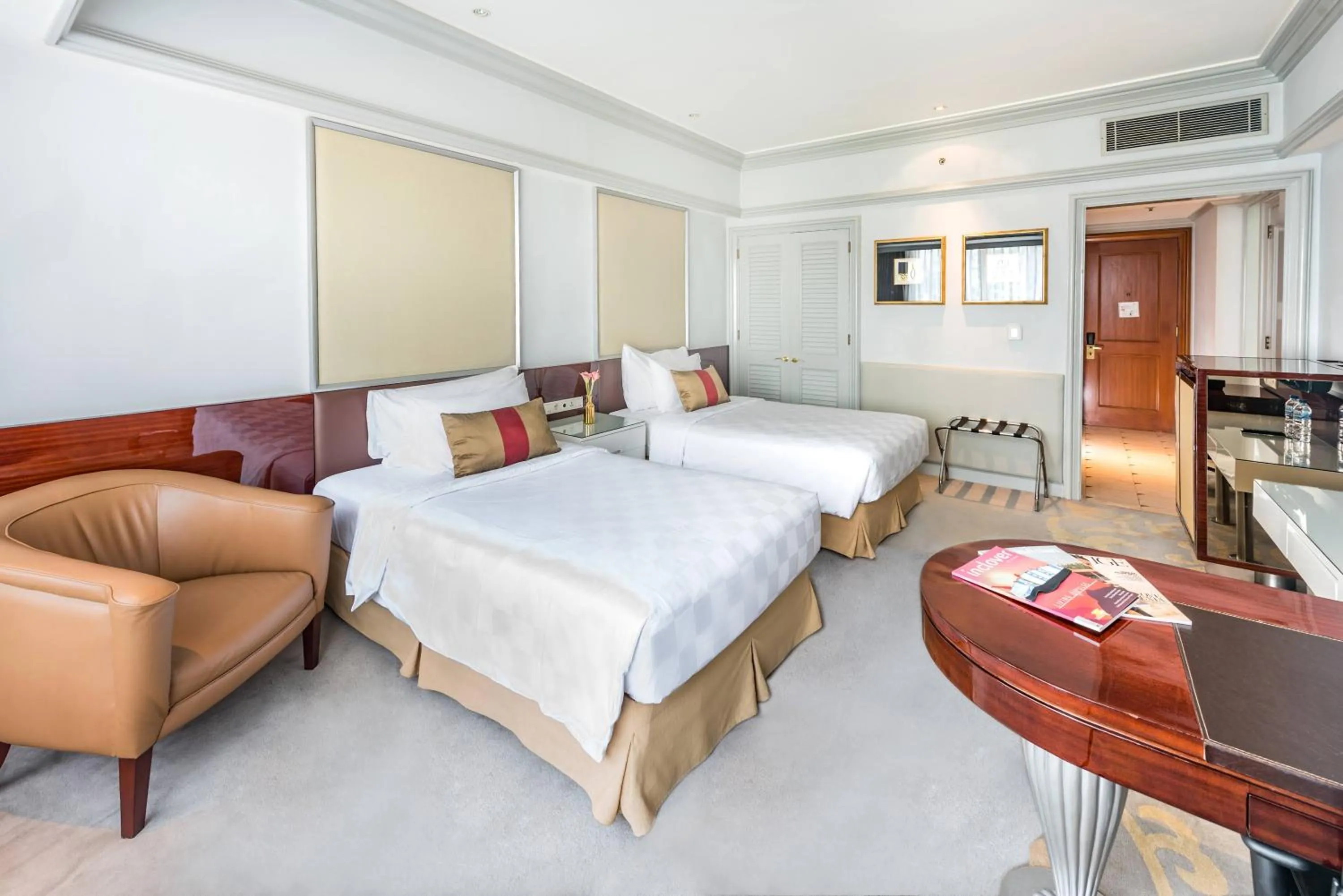 Bed in Wyndham Casablanca Jakarta