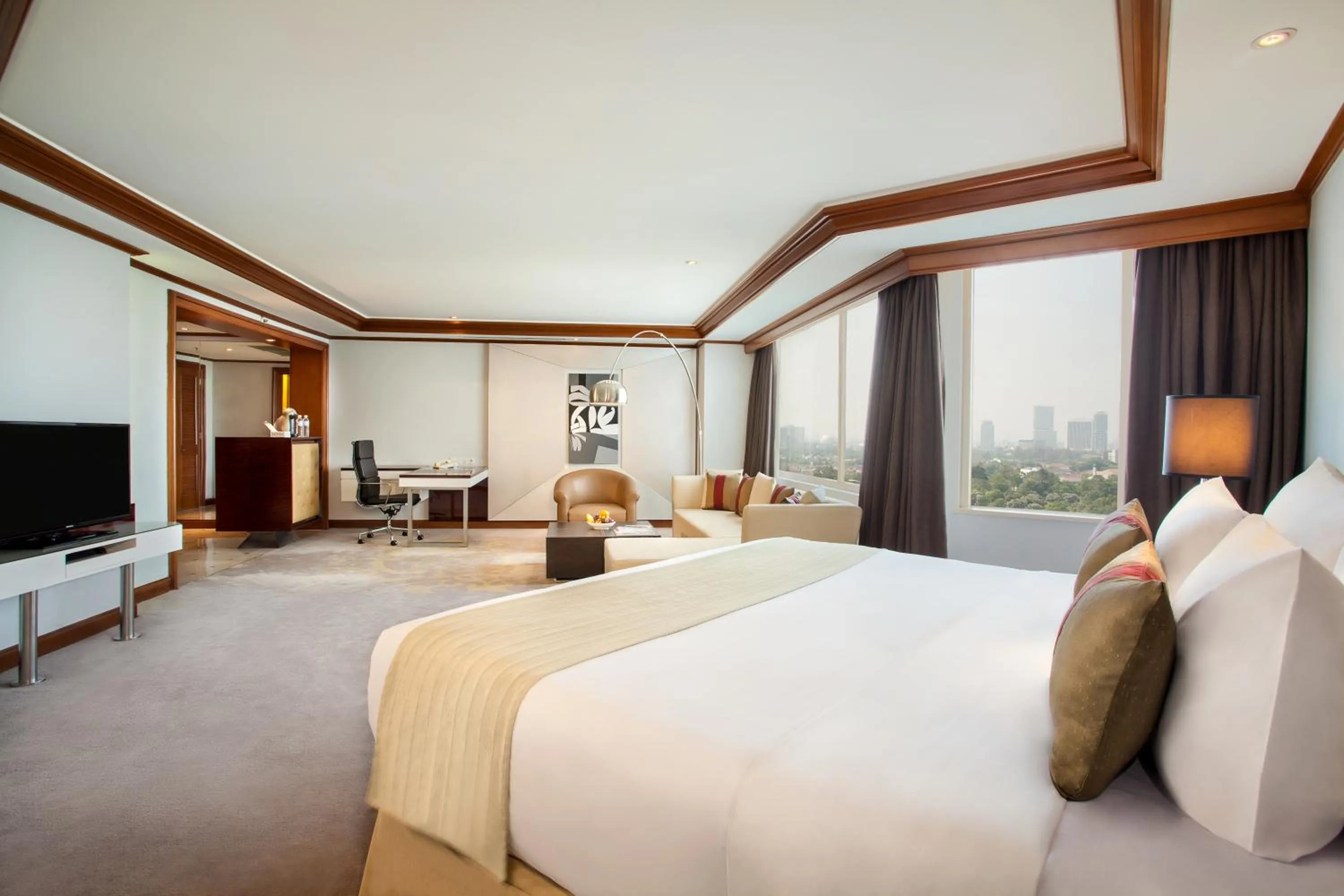 Bedroom, Bed in Wyndham Casablanca Jakarta