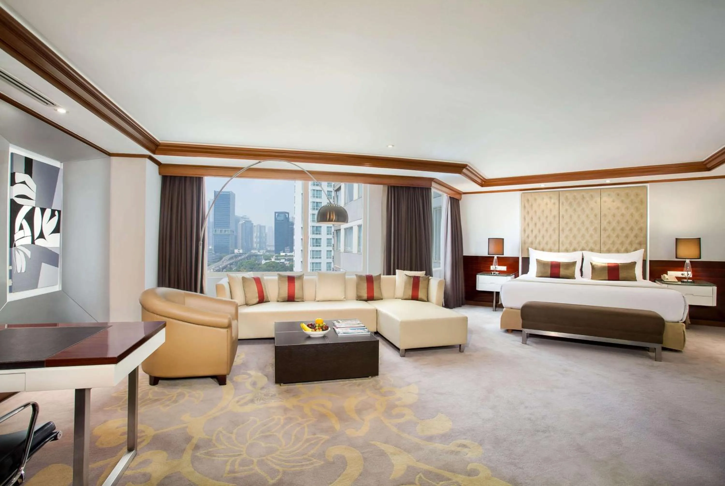 Bedroom, Bed in Wyndham Casablanca Jakarta