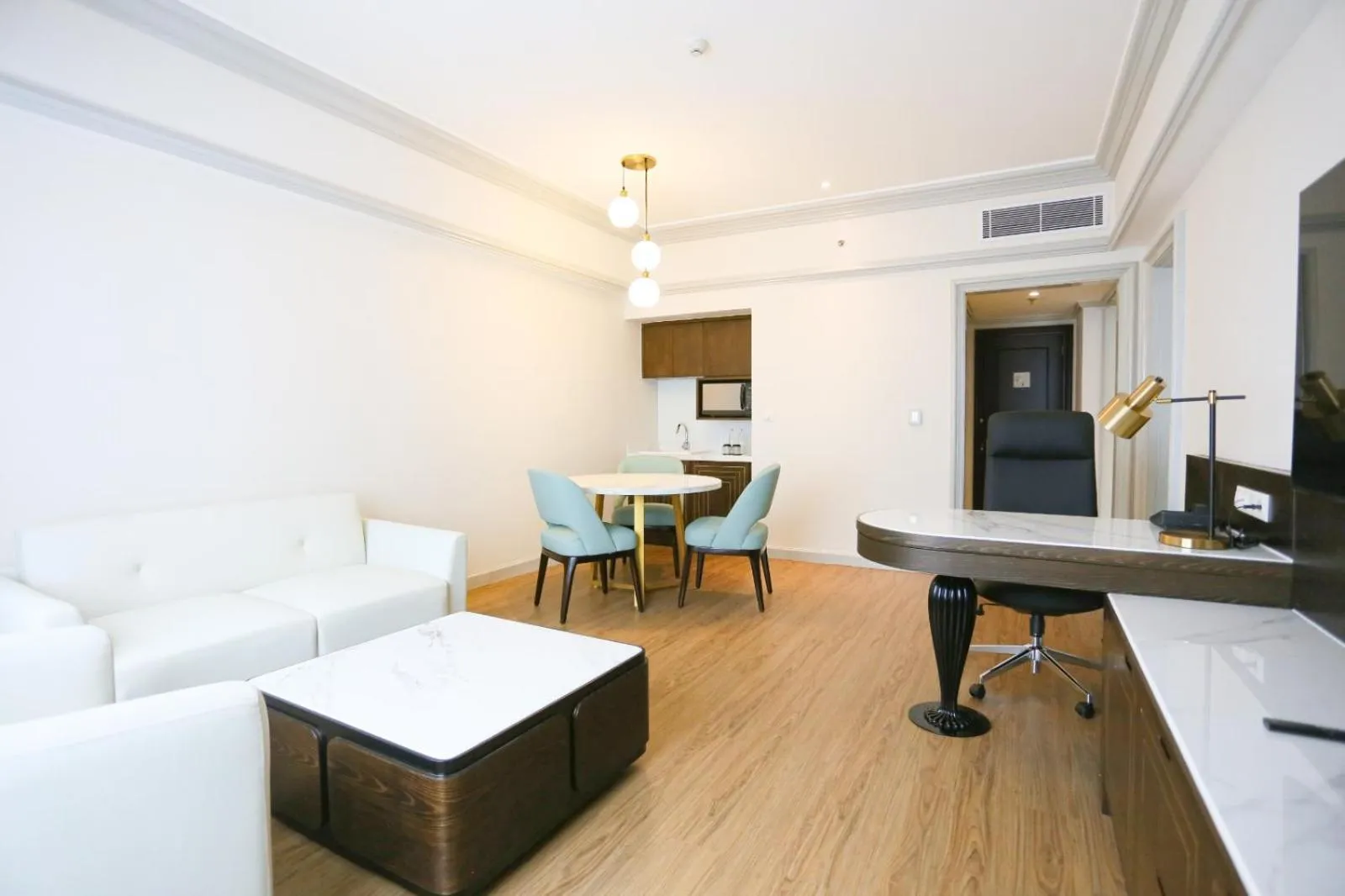 Living room in Wyndham Casablanca Jakarta