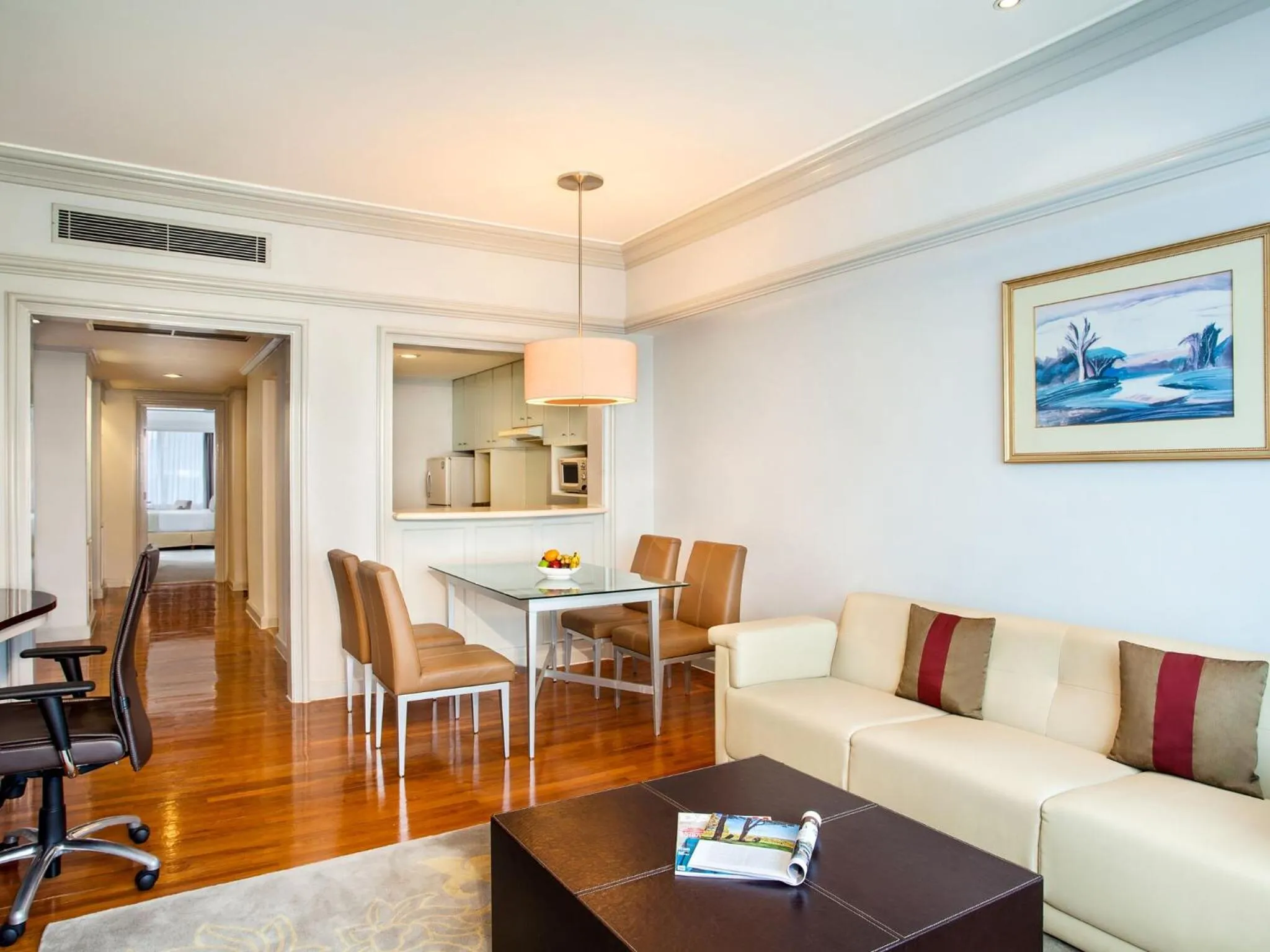 Living room in Wyndham Casablanca Jakarta