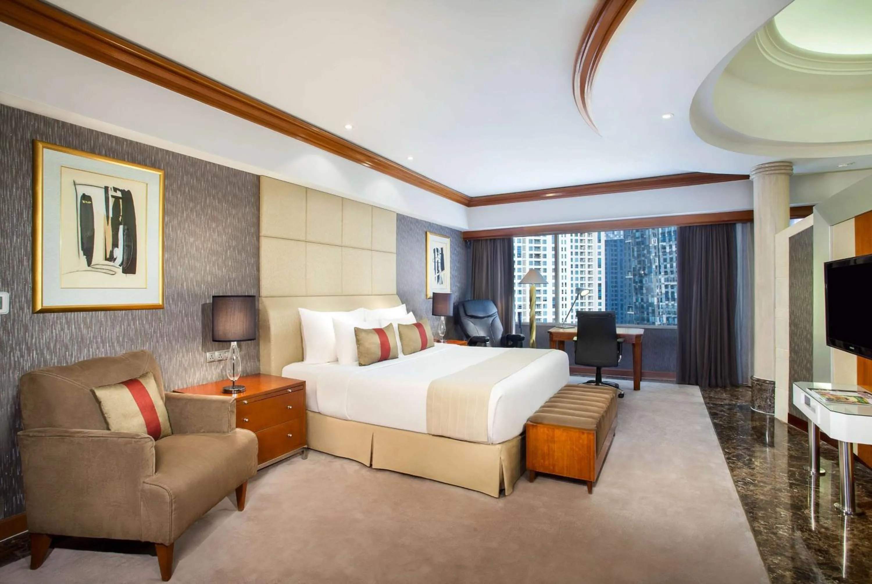 Photo of the whole room, Bed in Wyndham Casablanca Jakarta