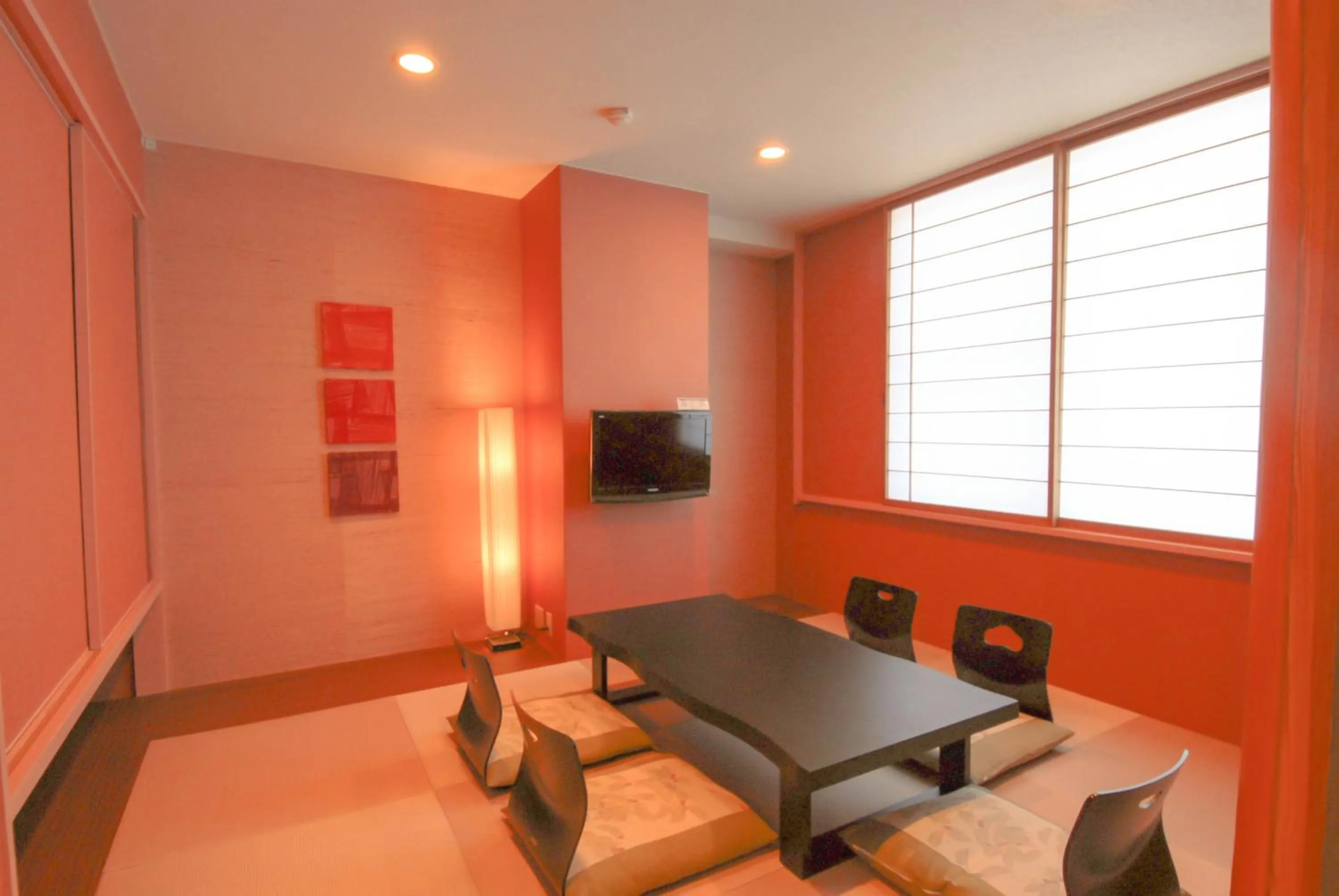 Living room in Hakuba Mominoki Hotel