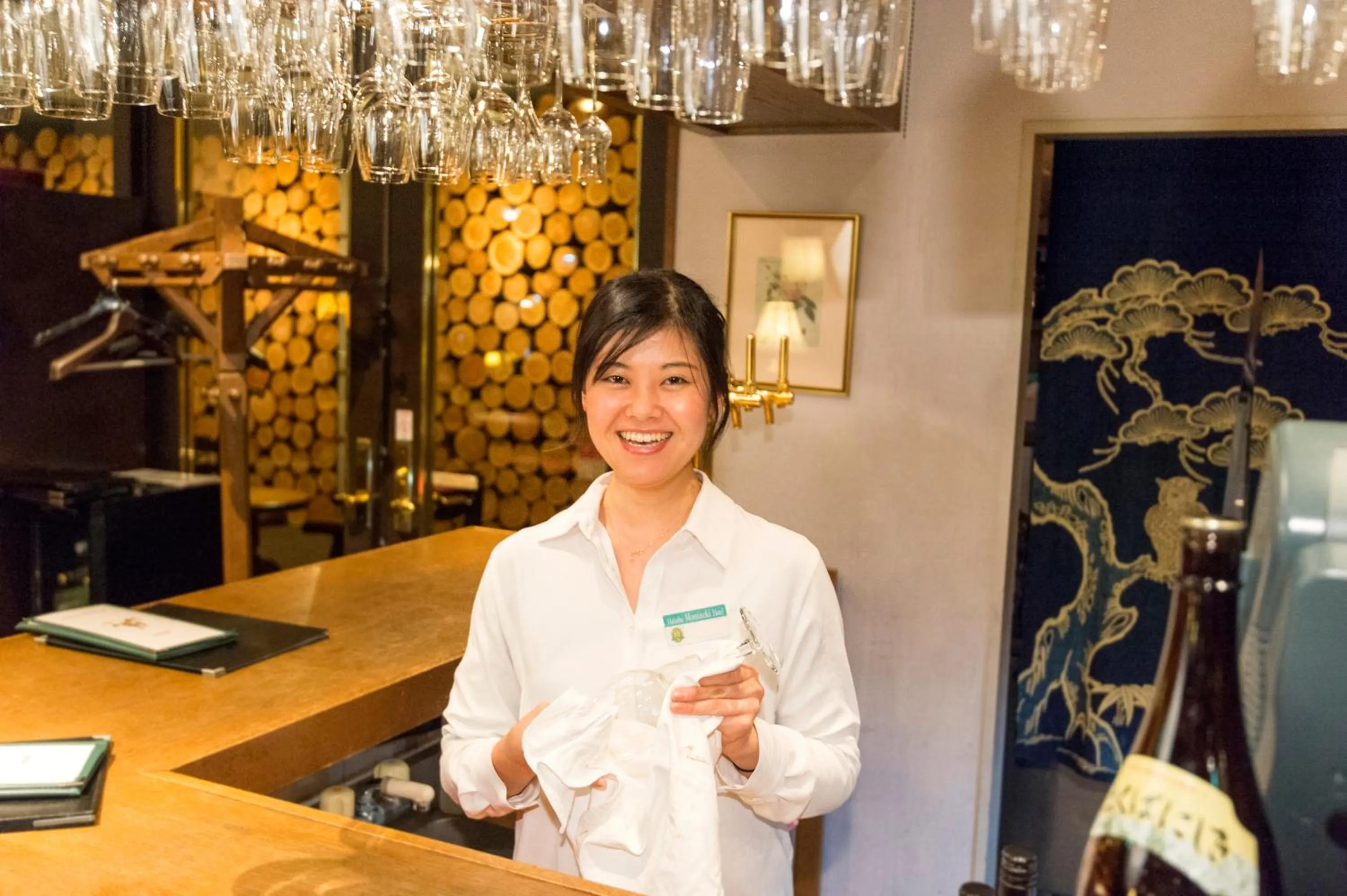 Staff in Hakuba Mominoki Hotel