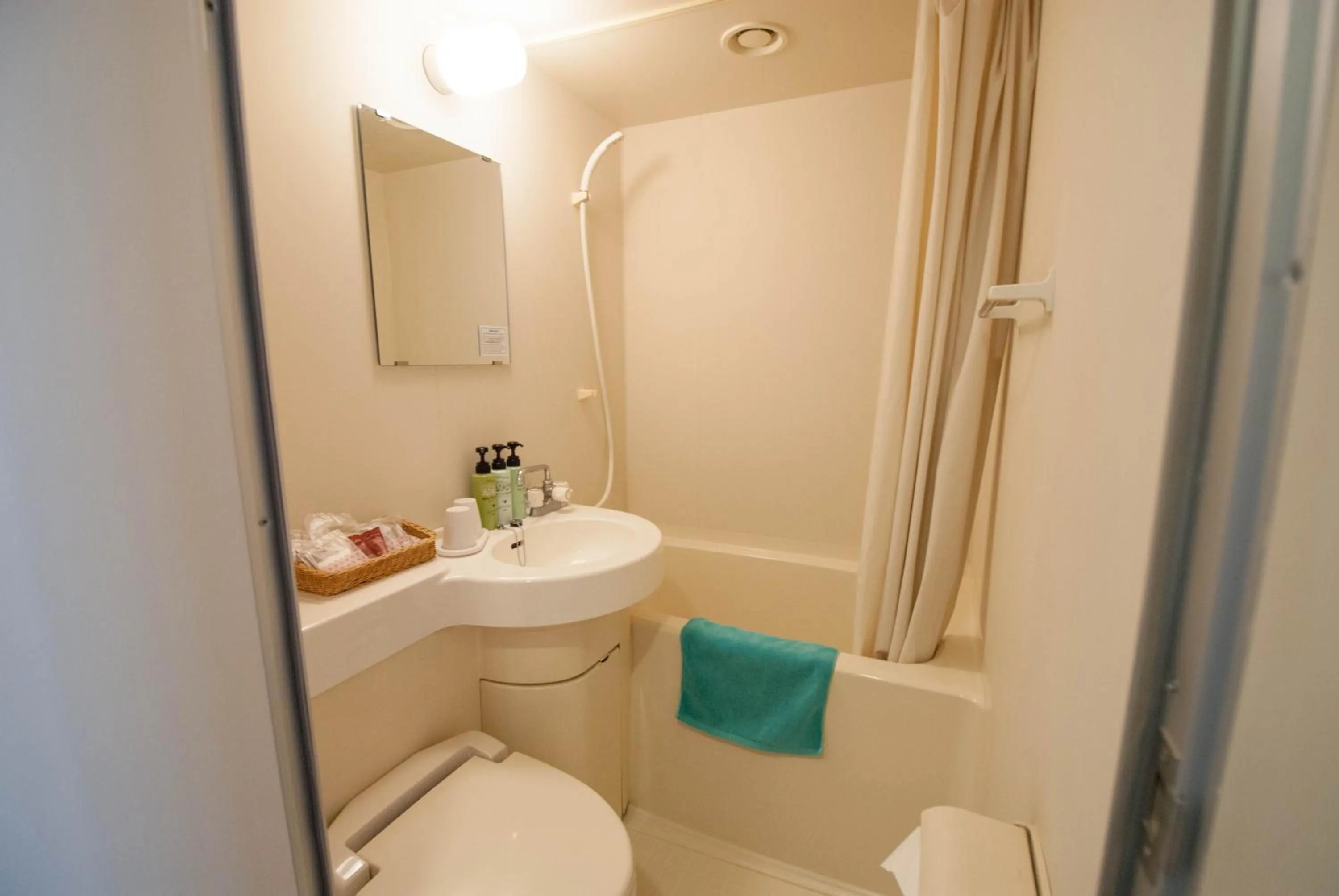 Shower in Hakuba Mominoki Hotel