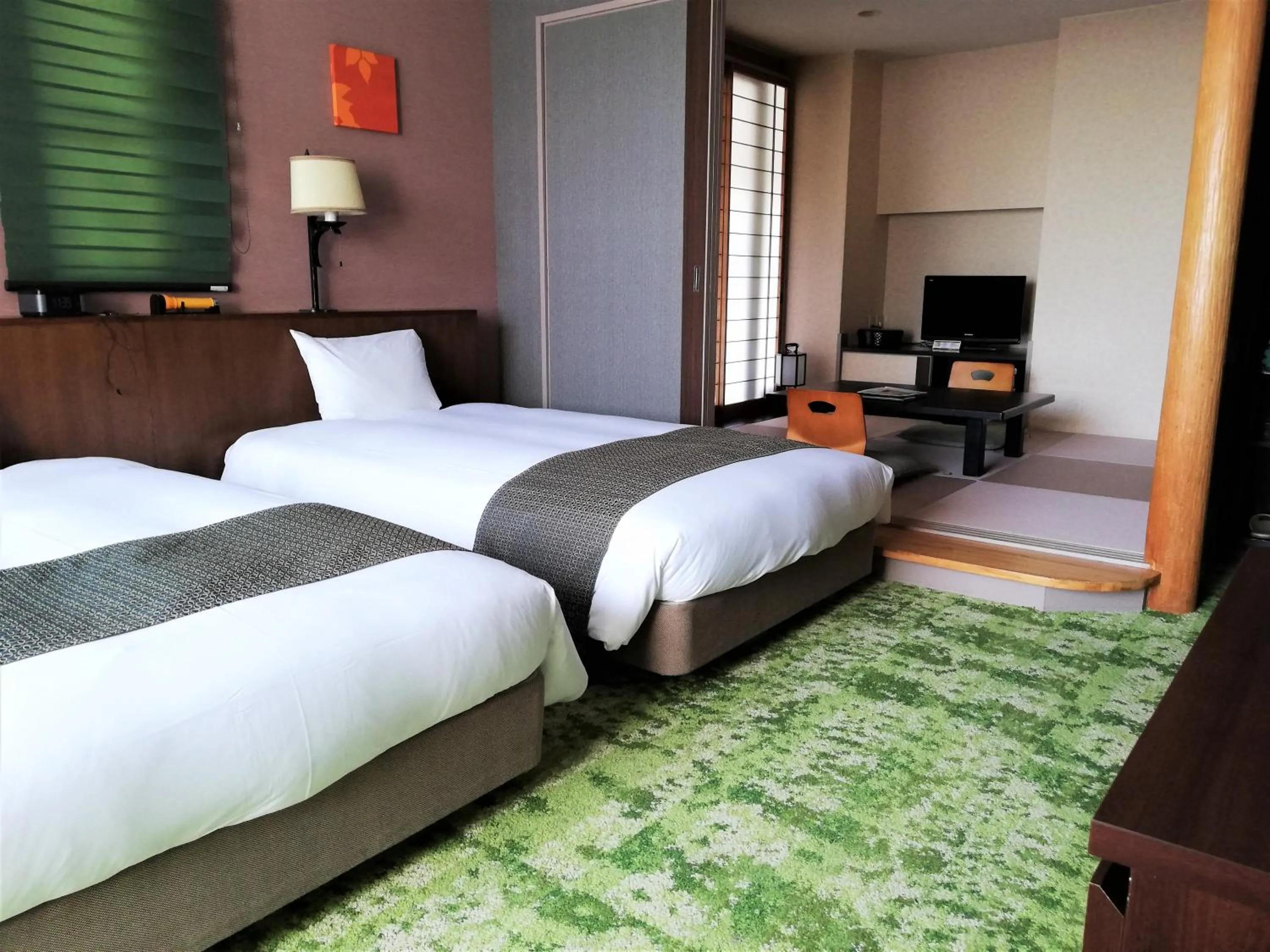 Photo of the whole room, Bed in Hakuba Mominoki Hotel