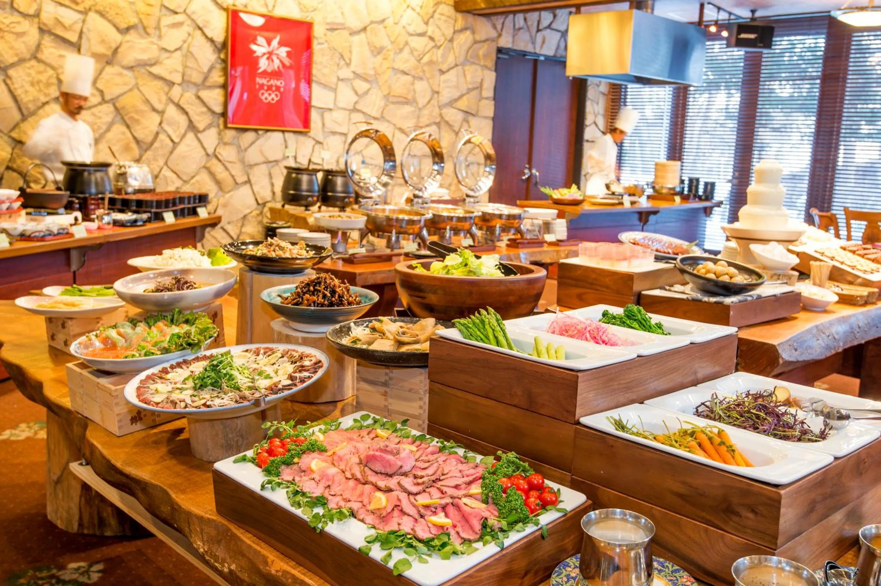 Food close-up in Hakuba Mominoki Hotel