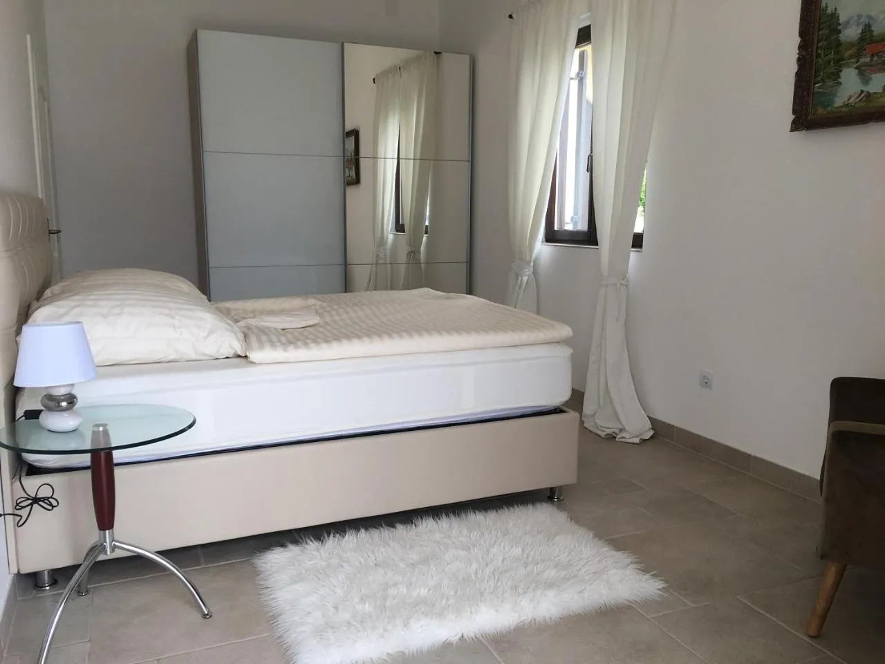 Bed in Luxury Villa Alena
